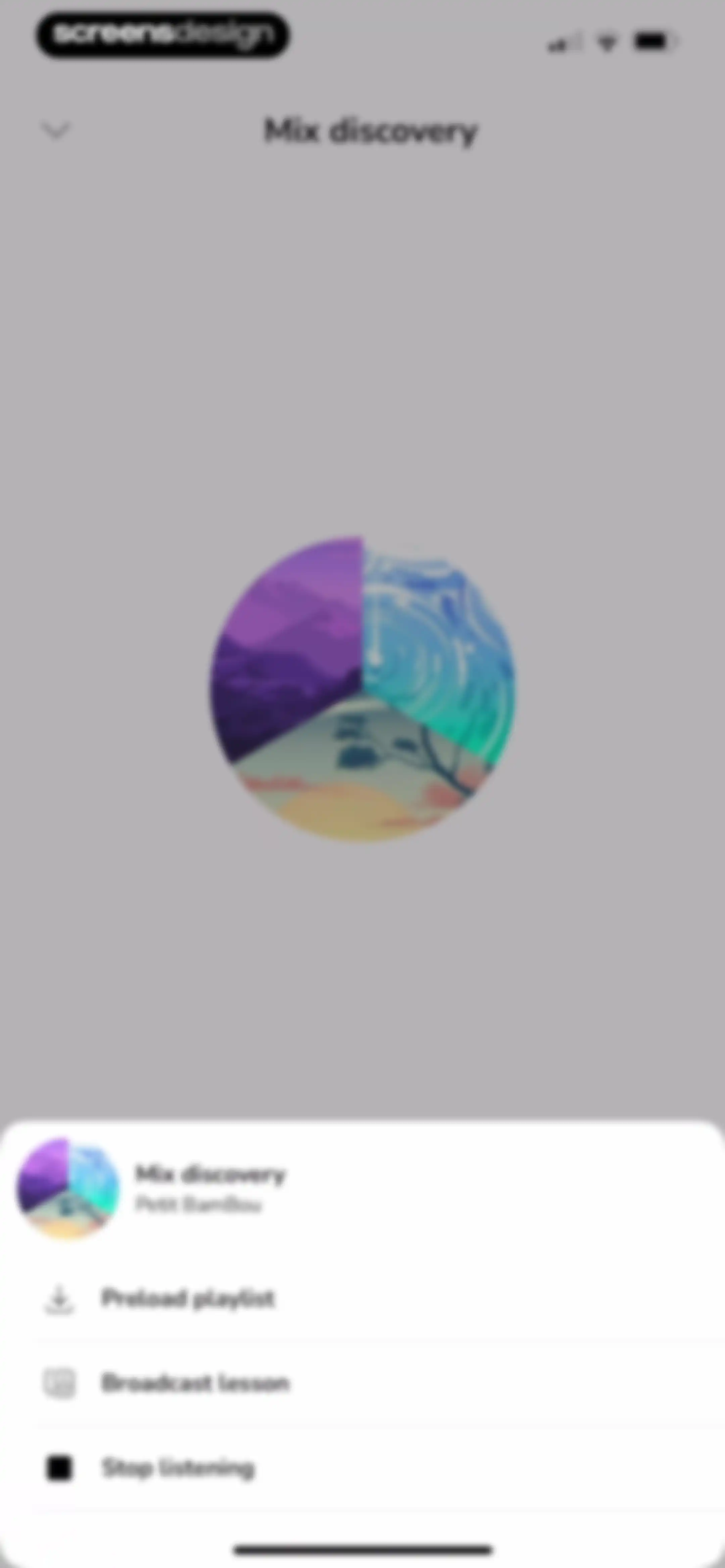 Petit BamBou: Mindfulness screen 103
