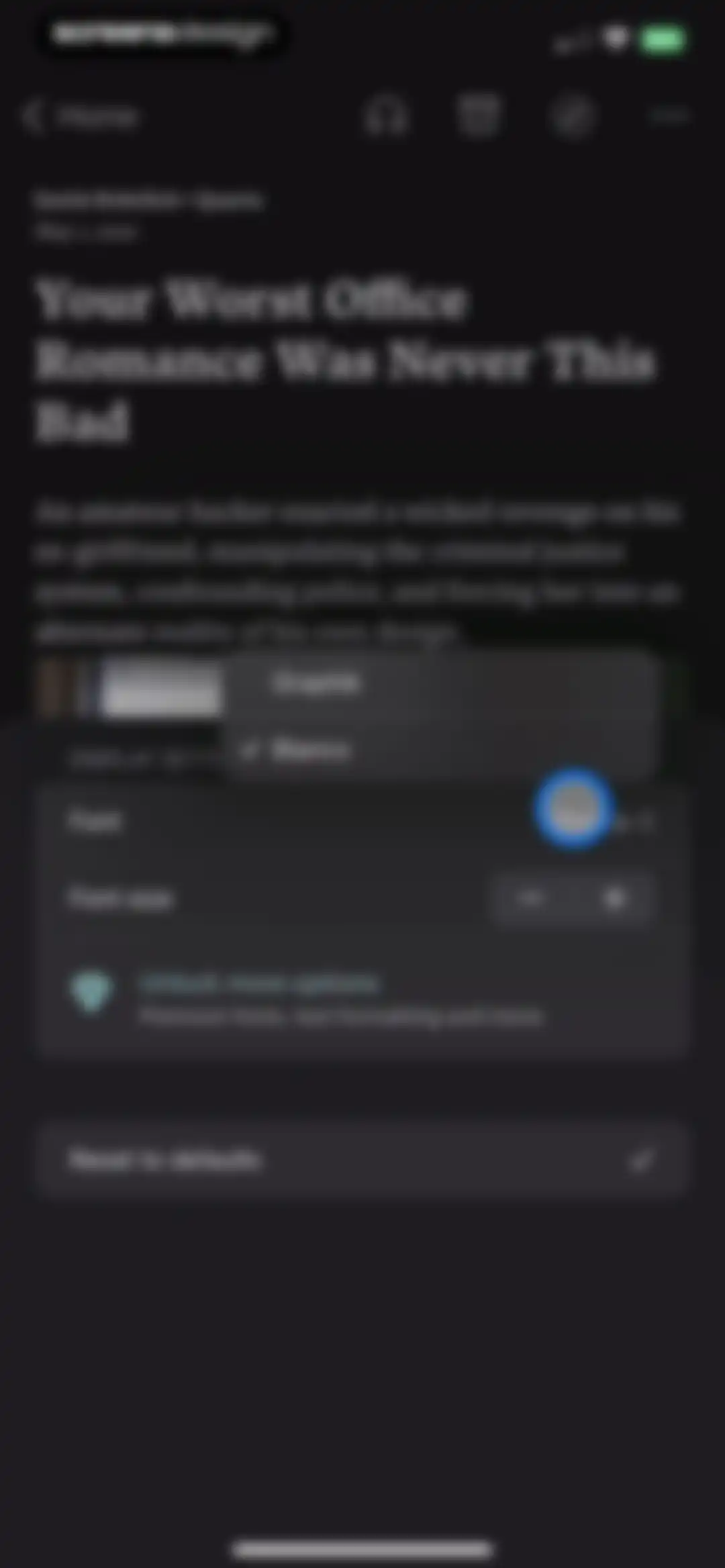 Pocket: Stay Informed screen 18