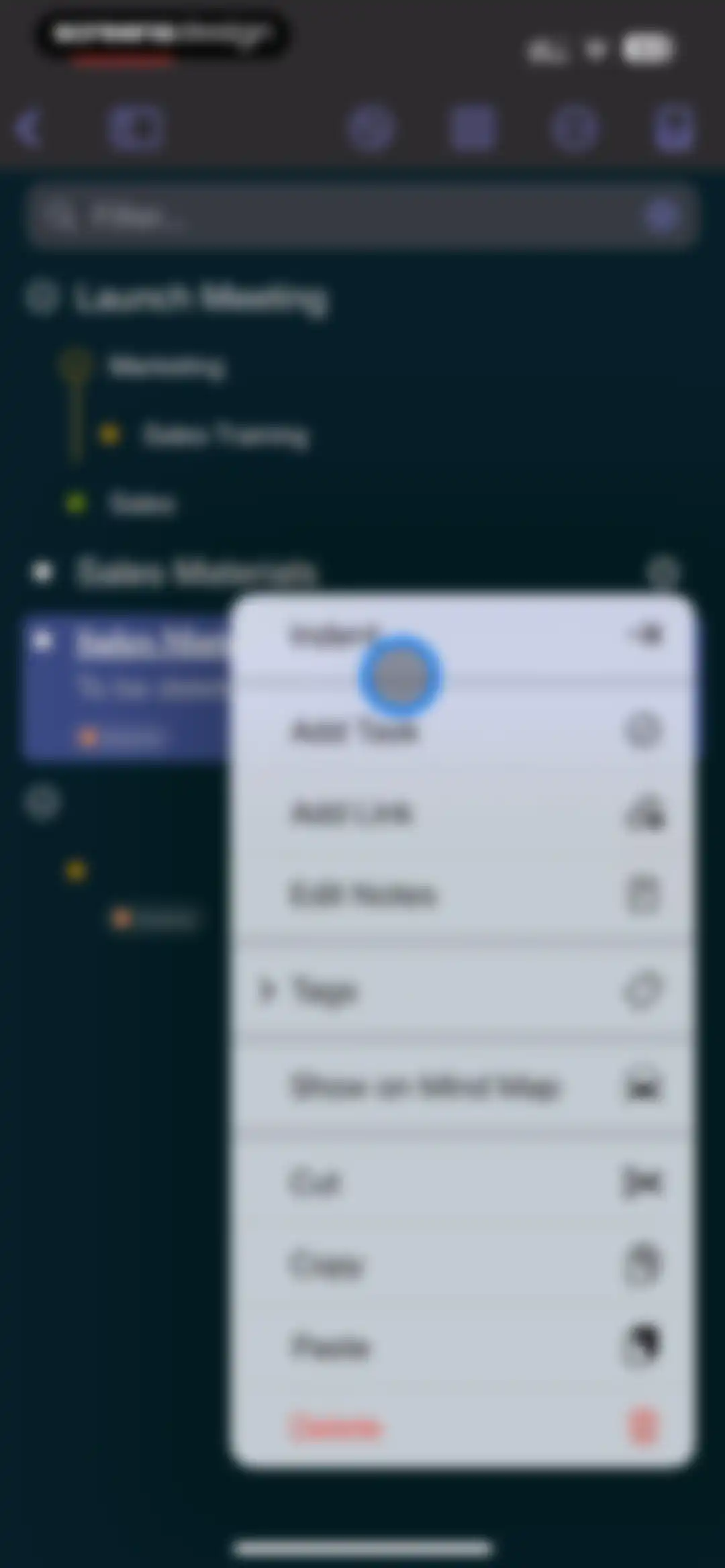 MindNode – Classic screen 47