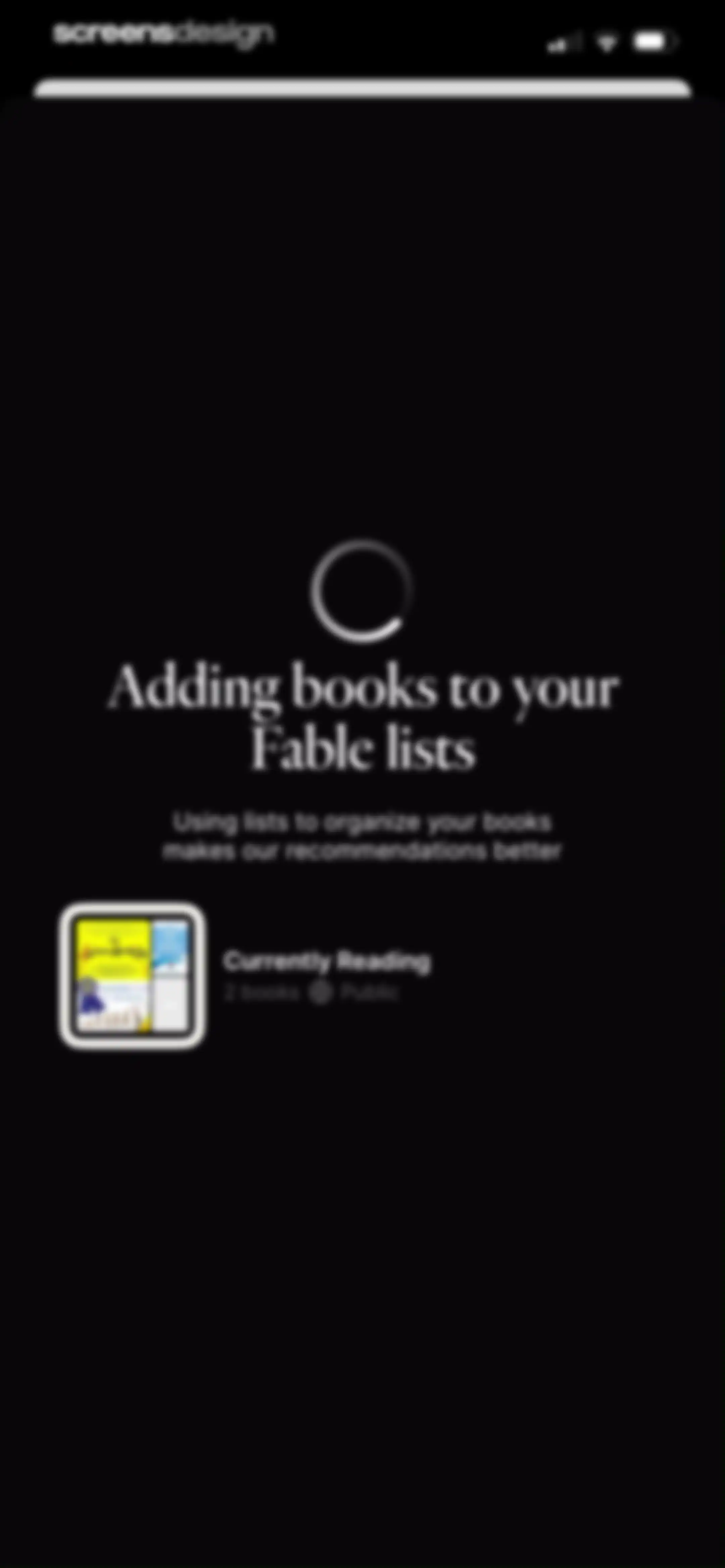 Fable: Track & Discuss Books screen 89