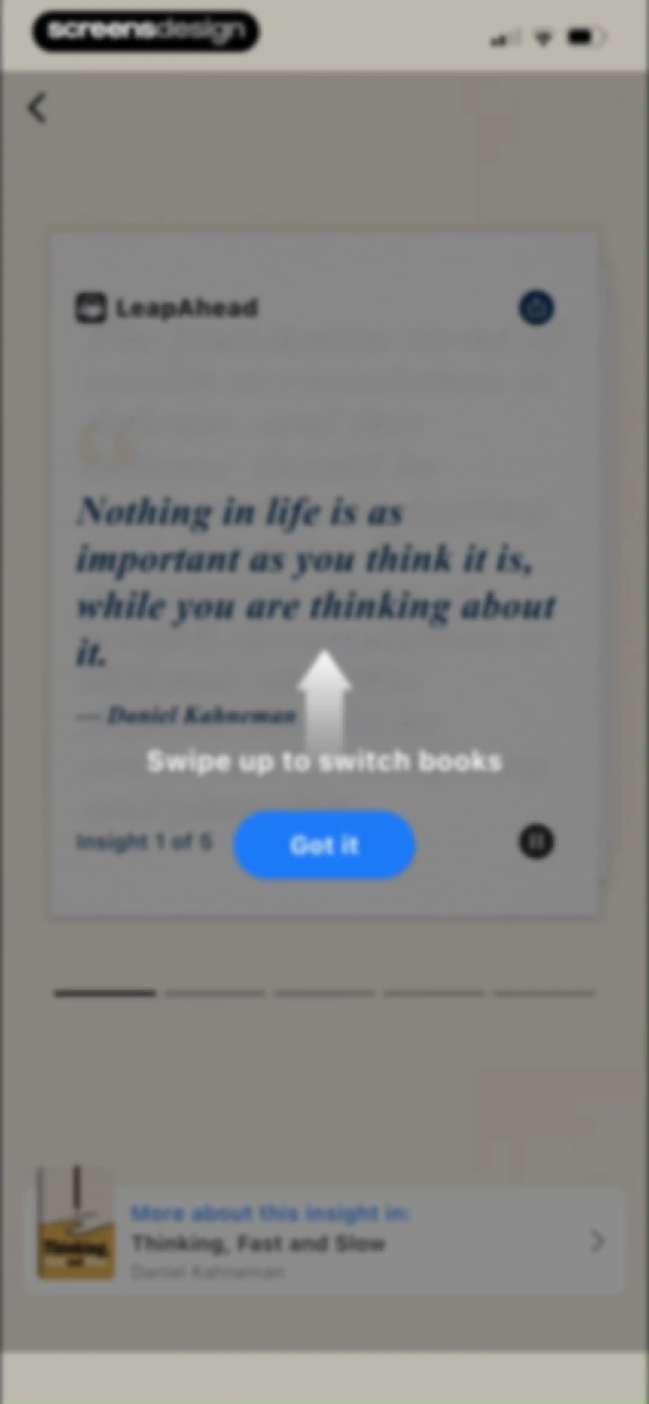 LeapAhead-Daily Book Cast screen 57