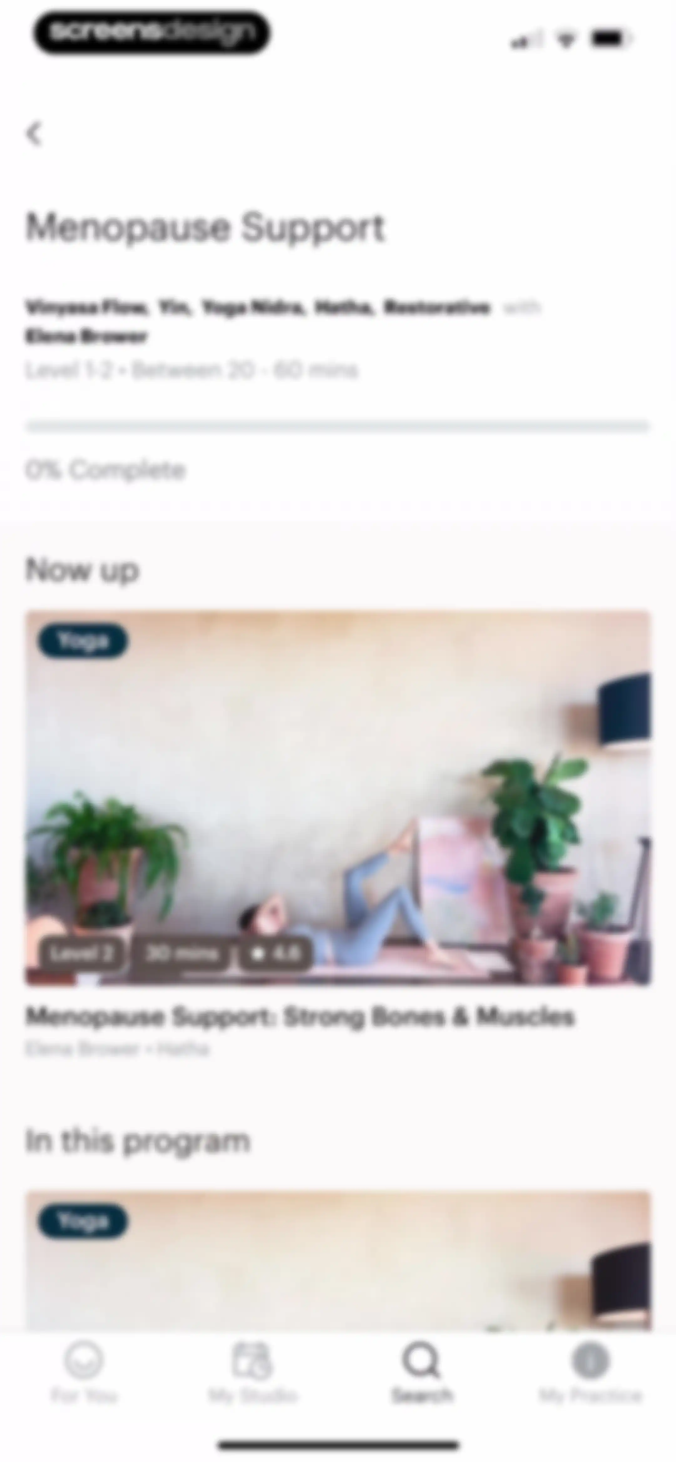 Glo | Yoga and Meditation App screen 37