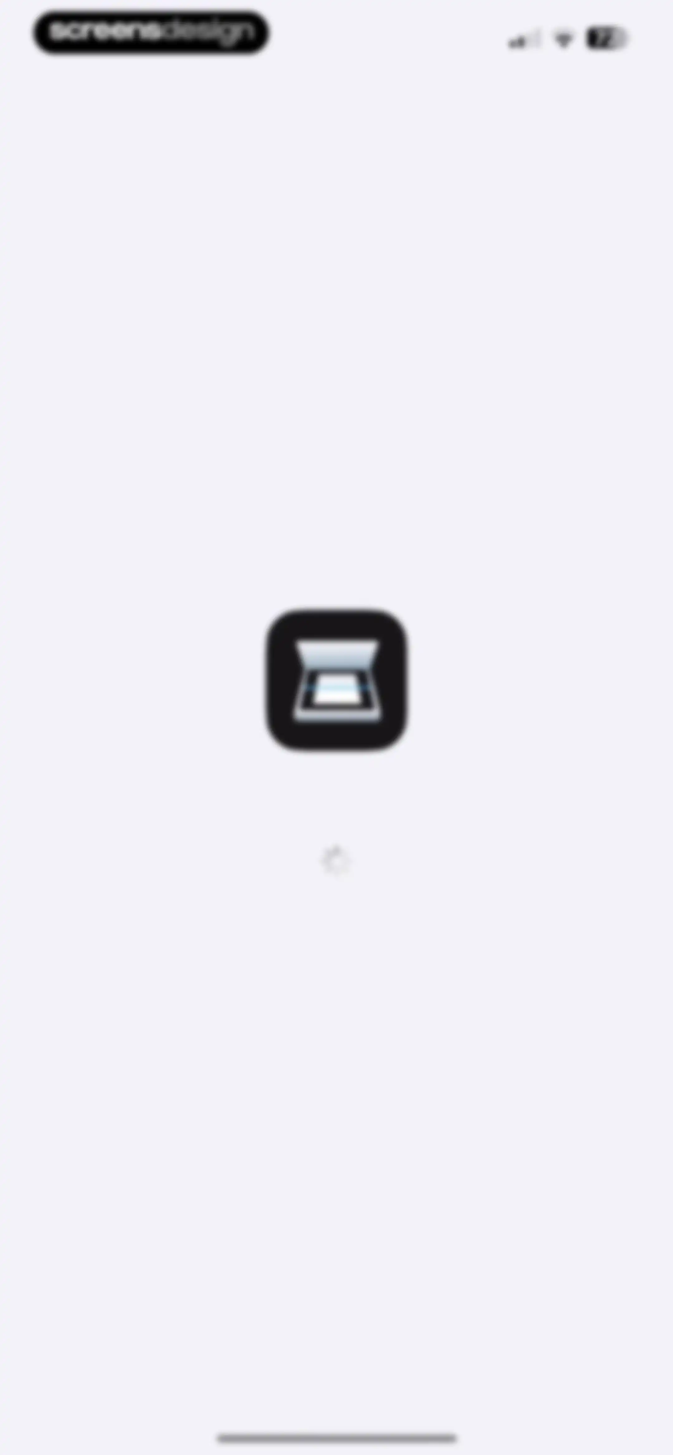 Scanner App. JPG, Photo to PDF screen 1