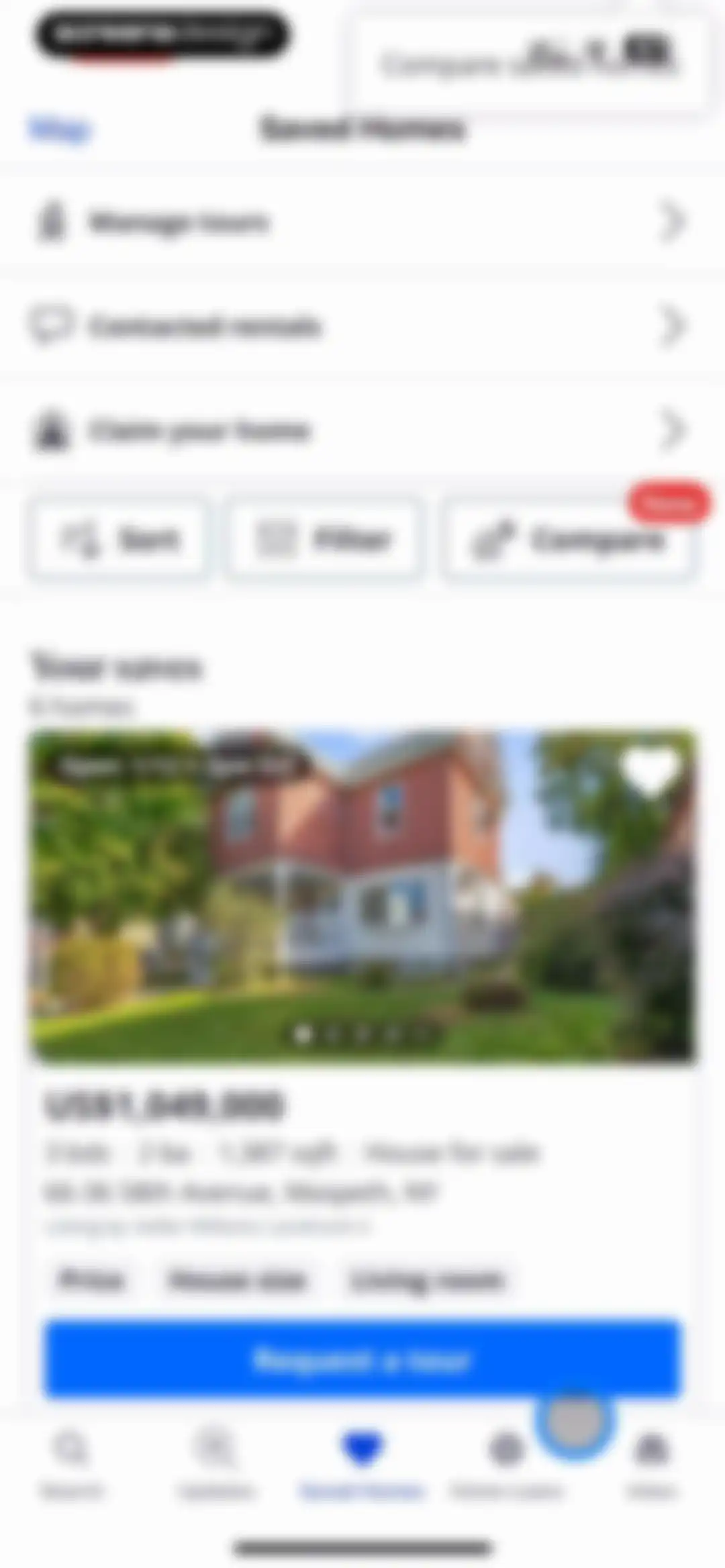 Zillow Real Estate & Rentals screen 109