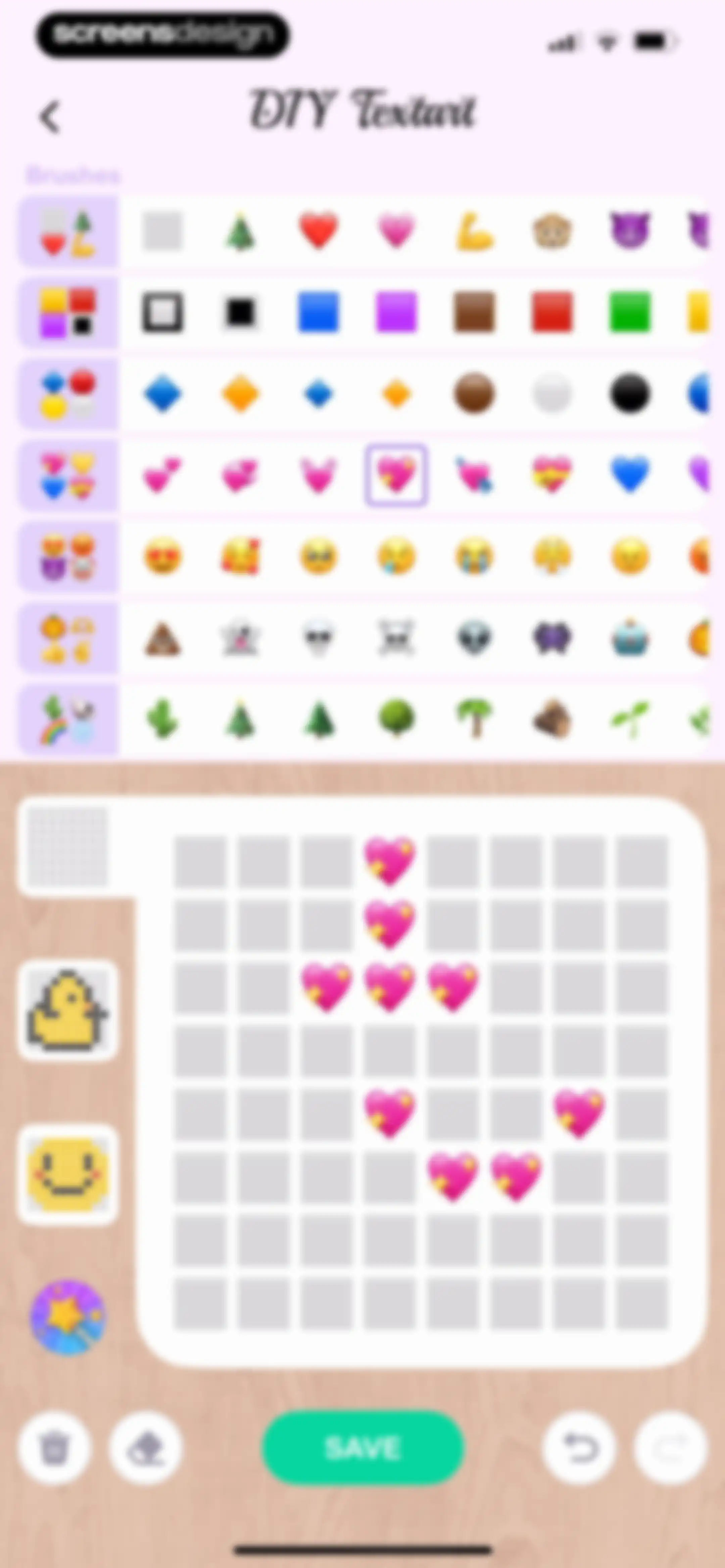 Cool Themes & Fonts: Cute Text screen 64