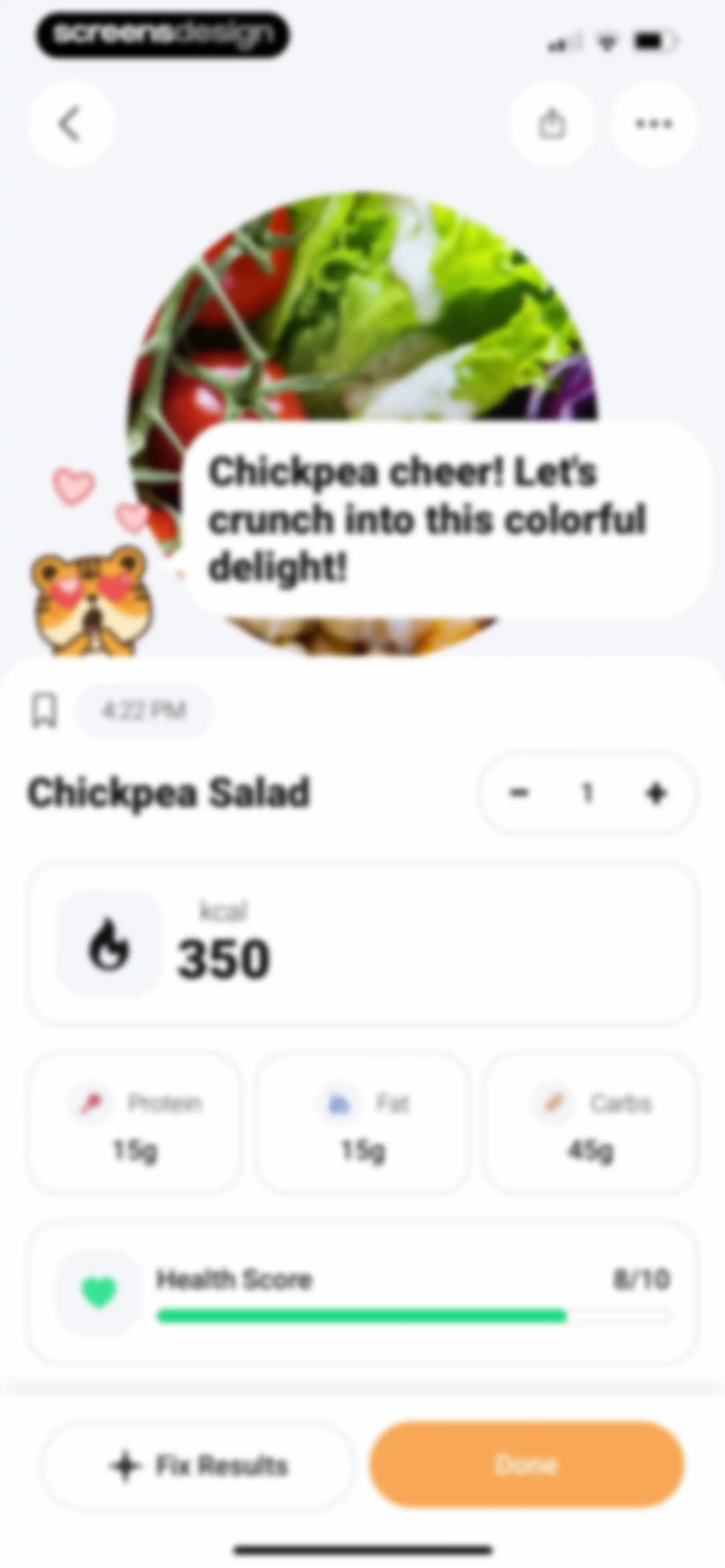 Meshitora: Track My Calories screen 47