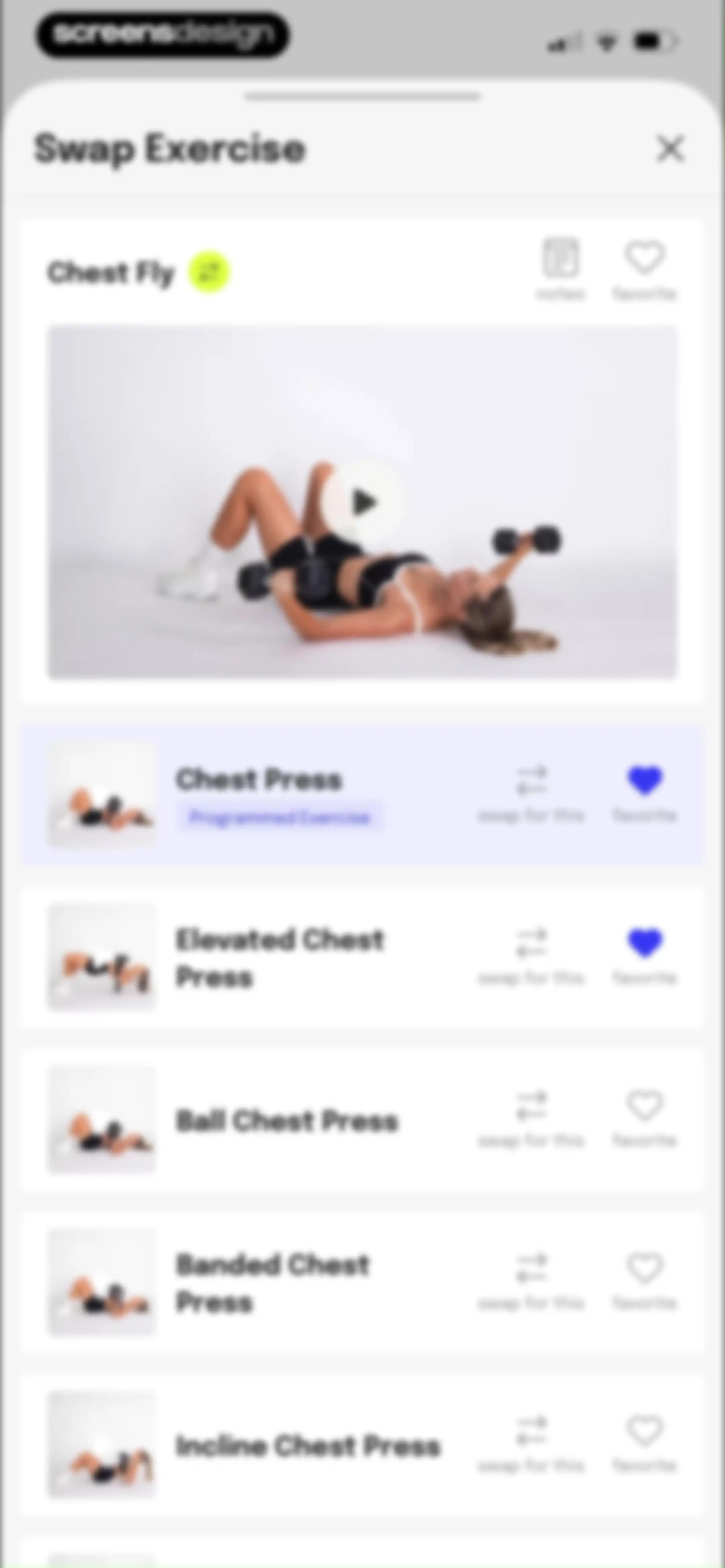Evlo Fitness screen 26