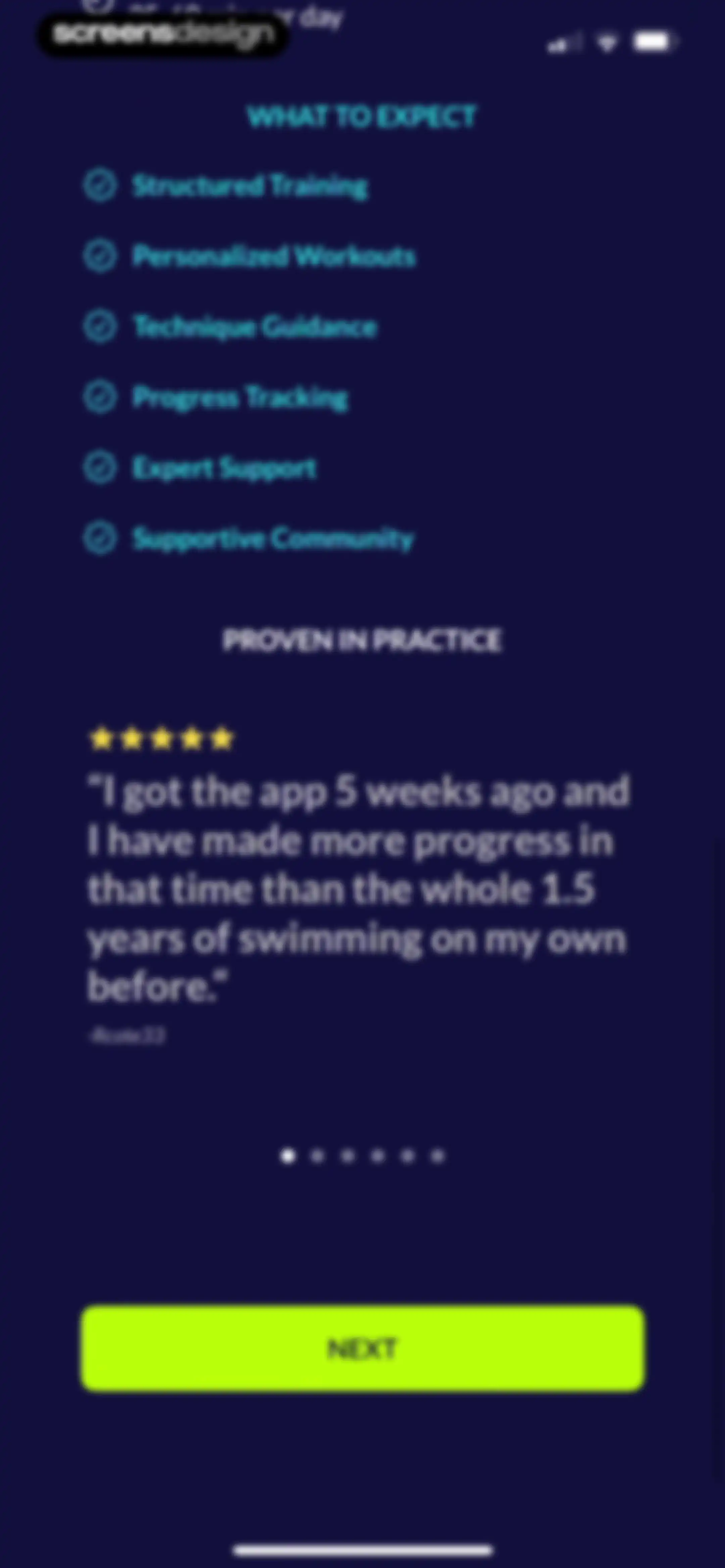 MySwimPro: #1 Swim Workout App screen 28