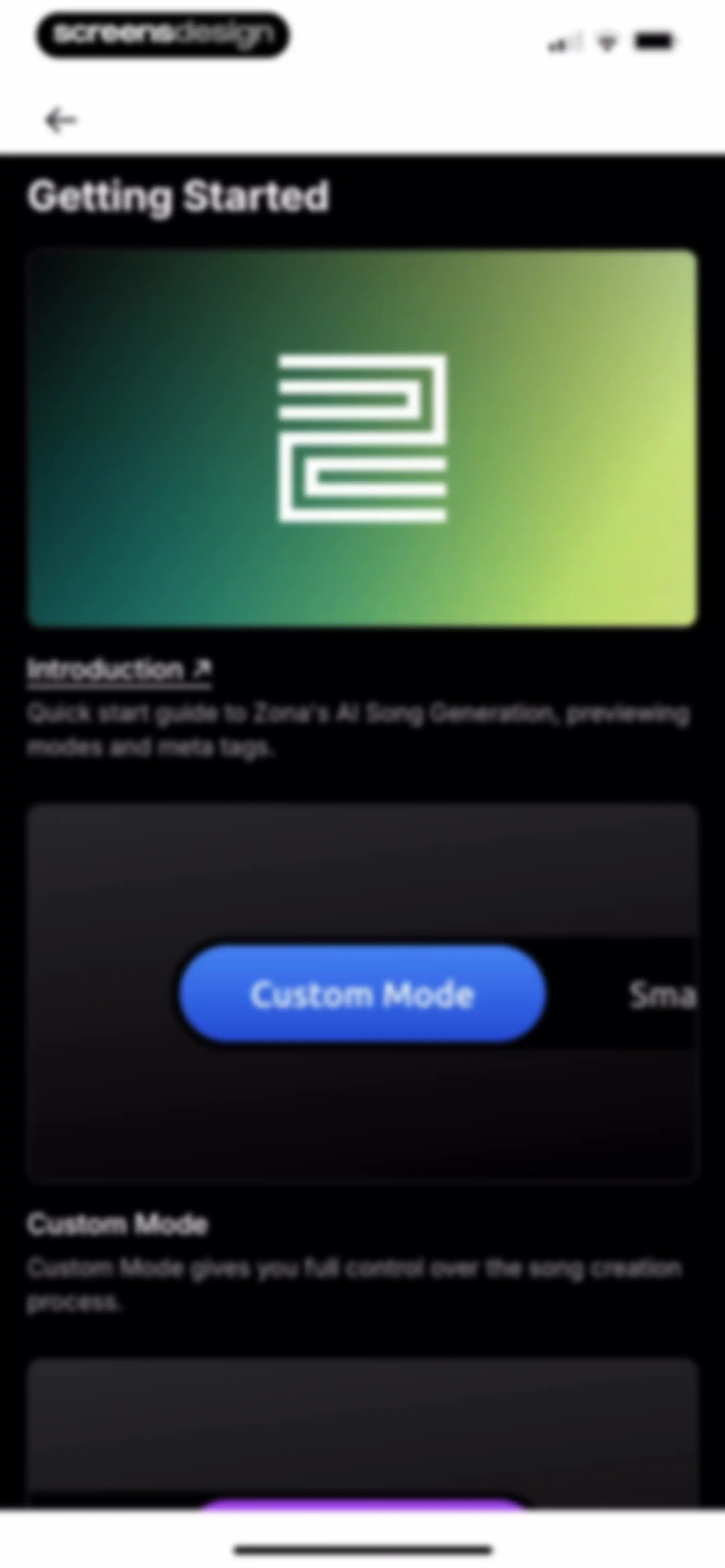 AI Song Generator - Zona screen 98
