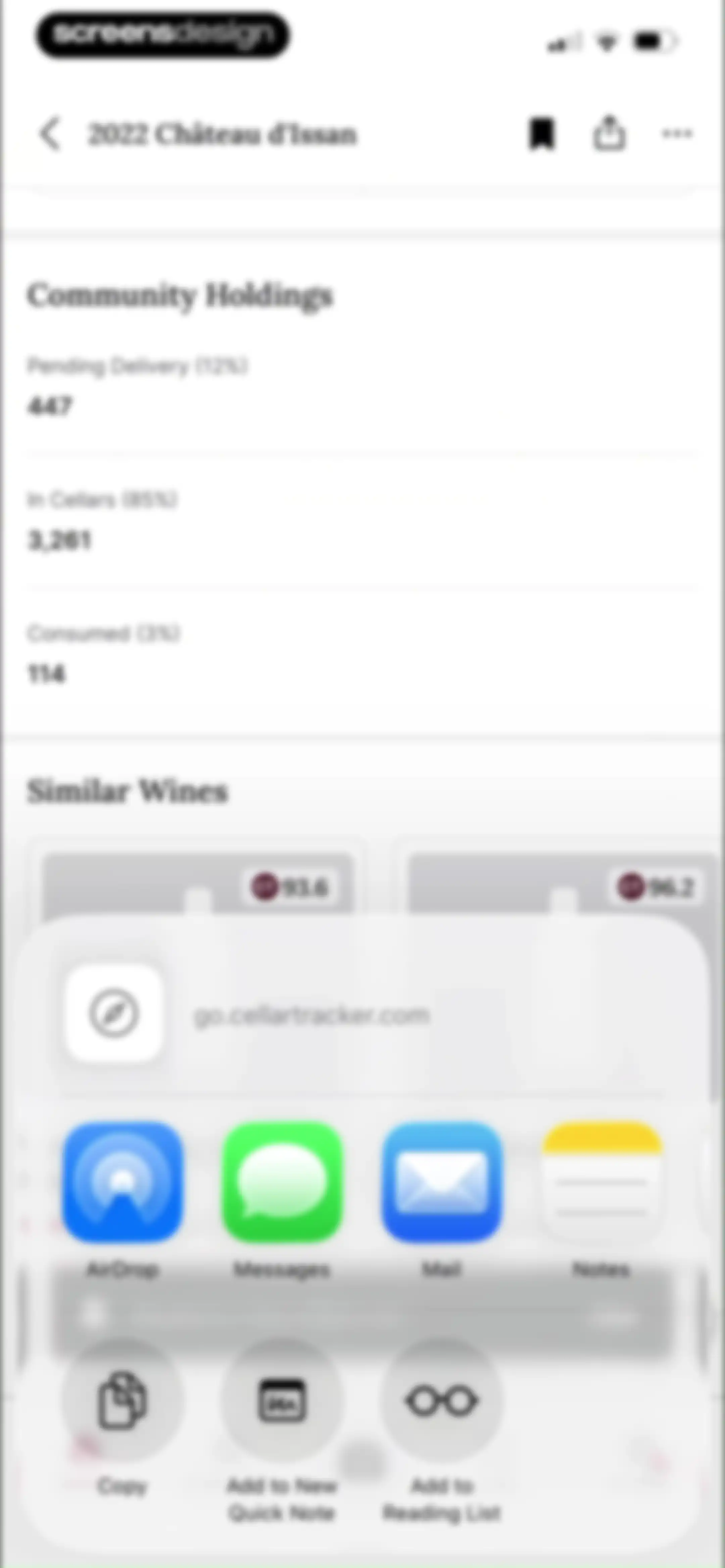 CellarTracker: #1 Wine Tracker screen 75
