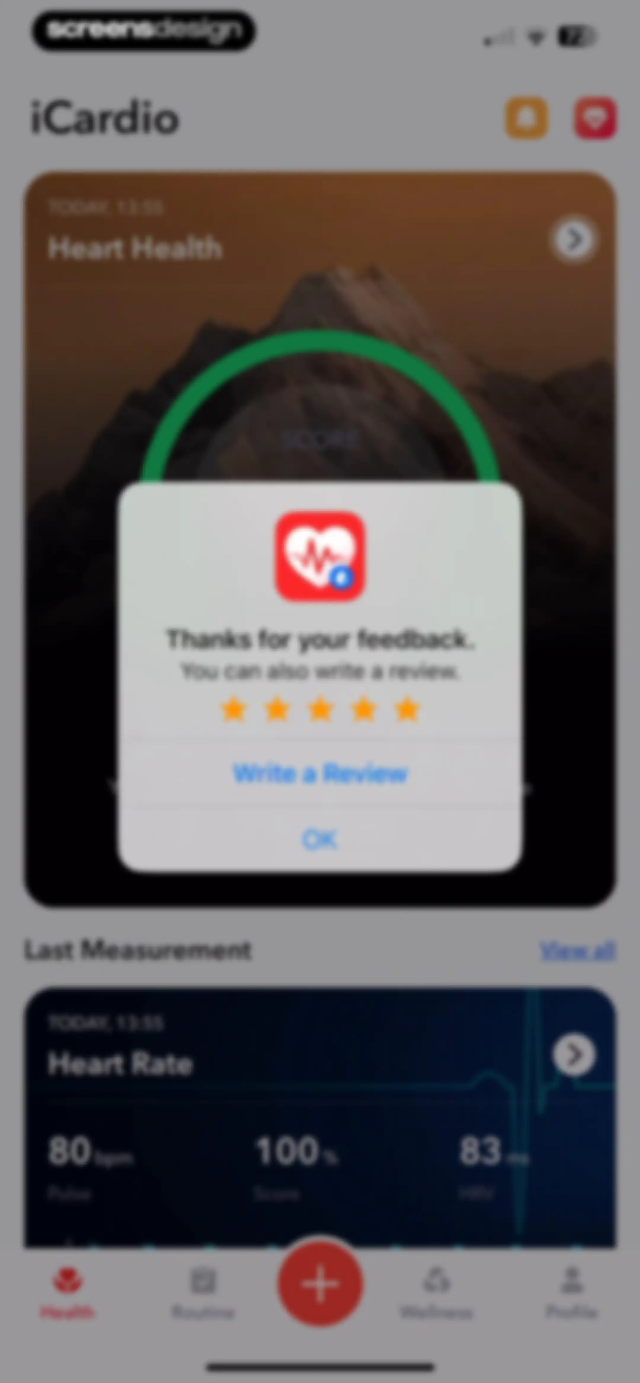 iCardio - Heart Rate Tracker screen 34