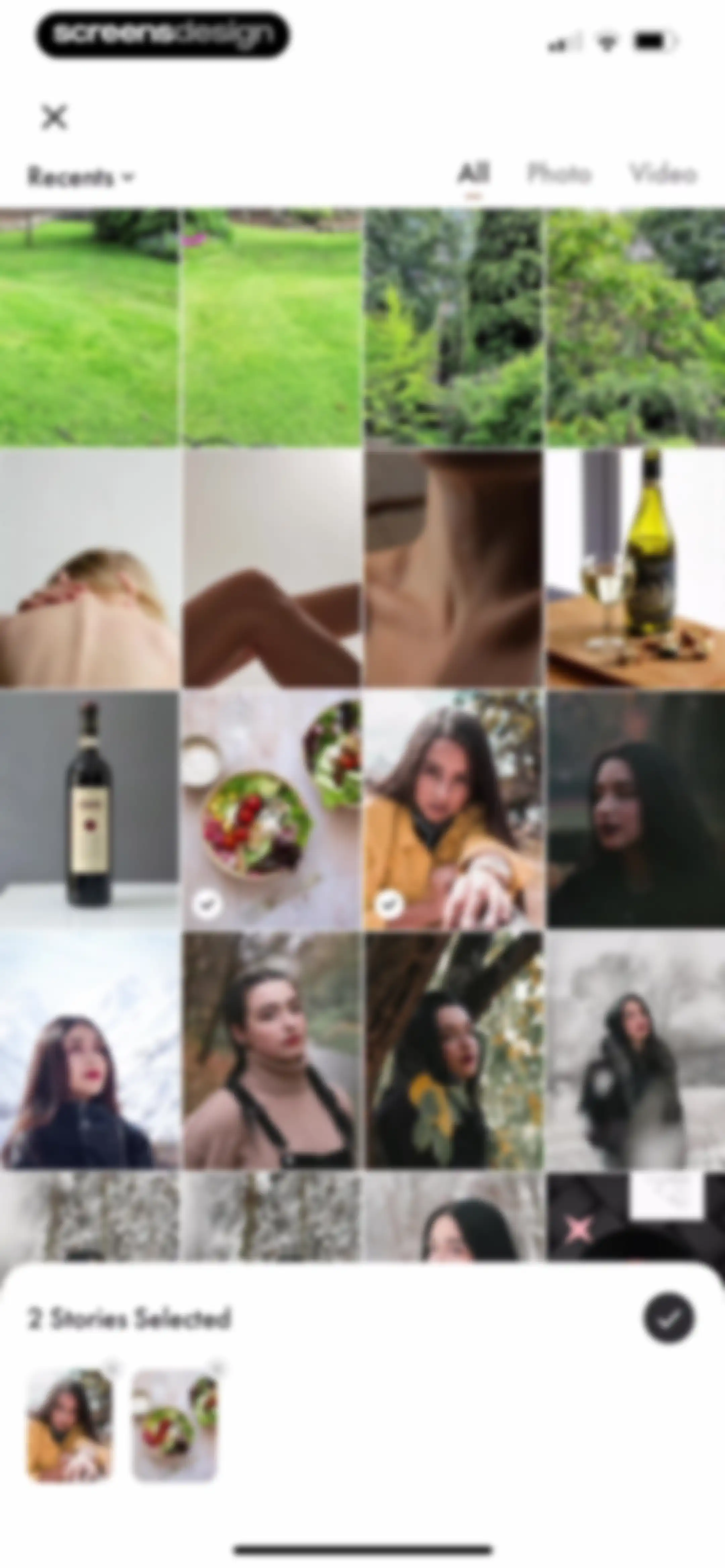 Layout for Instagram・Inpreview screen 46