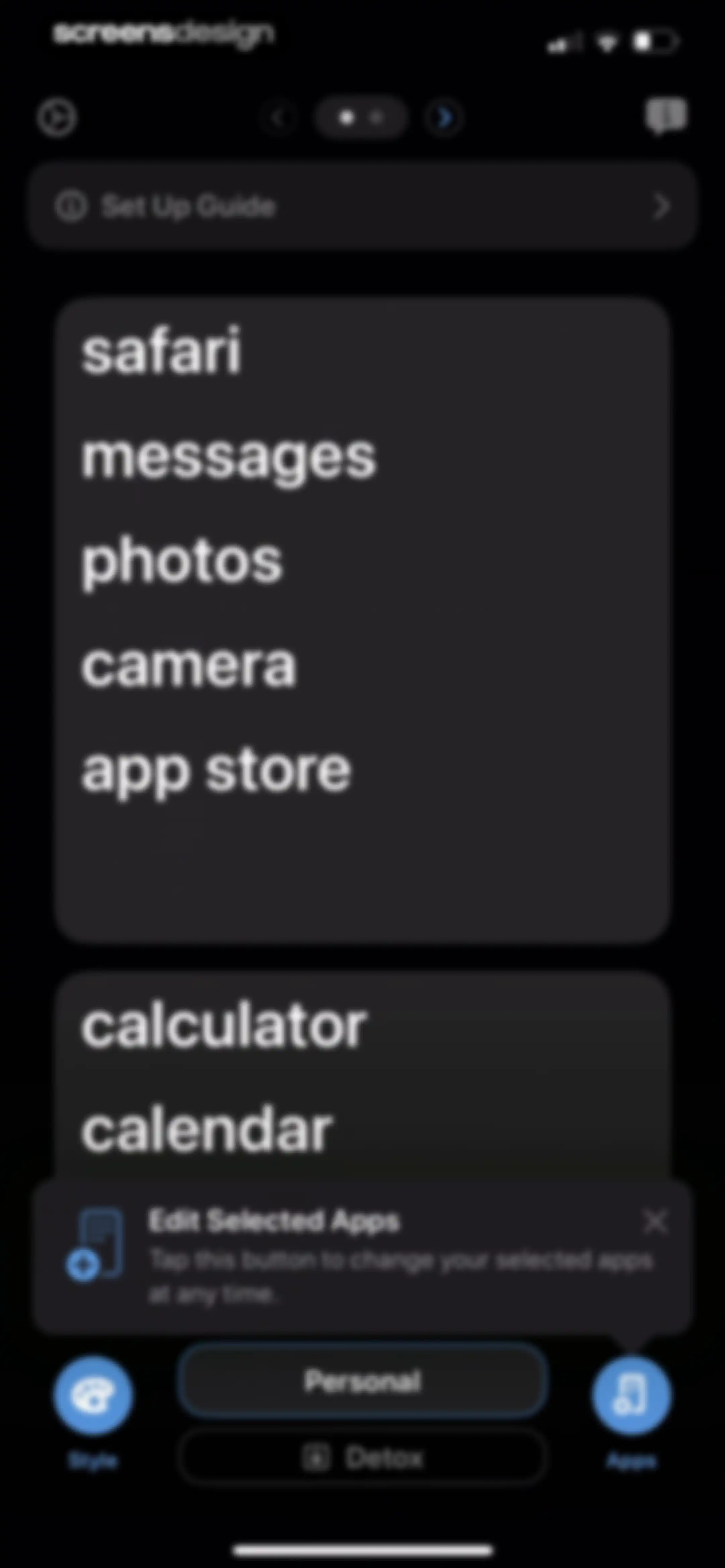 Dumb Phone (dp) screen 37