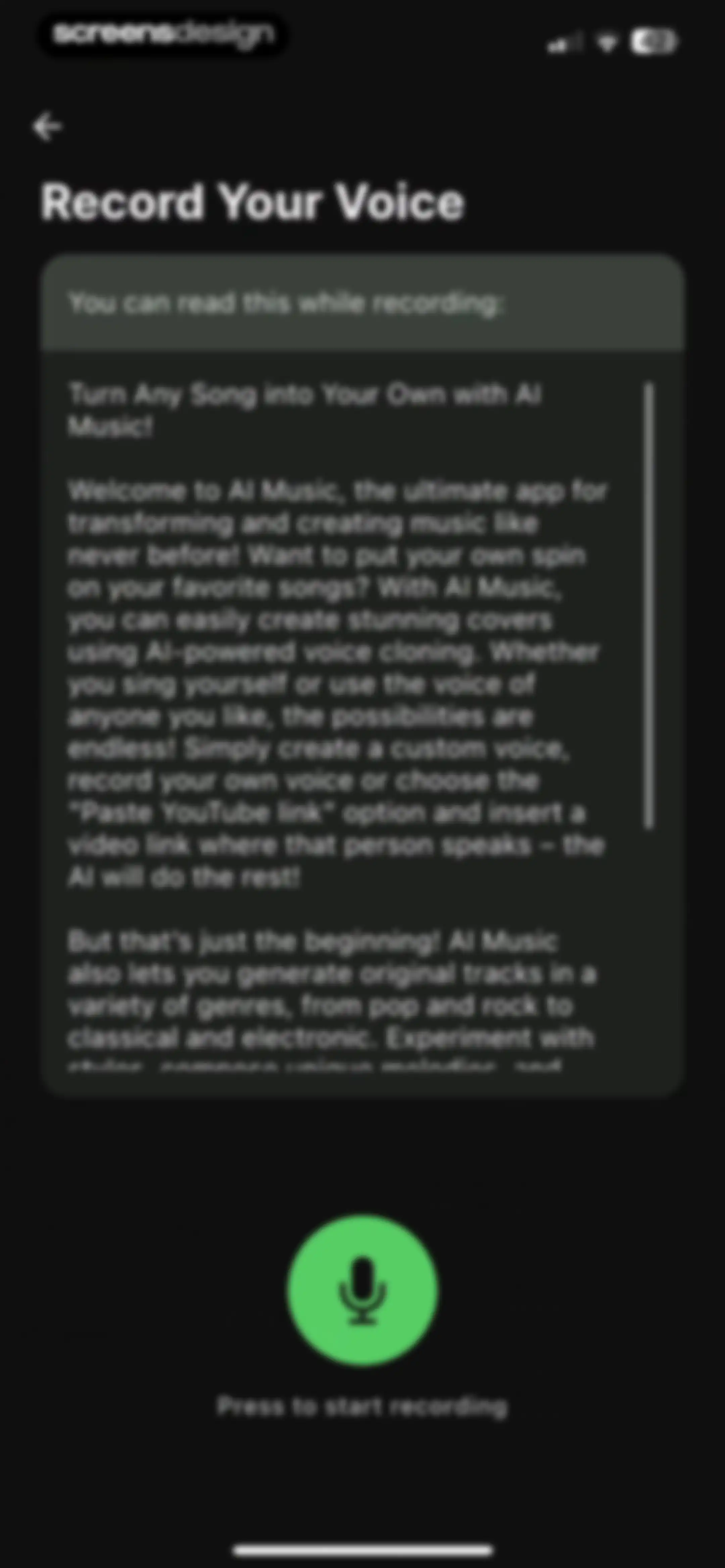 AI Music: Cover & Song Maker screen 23