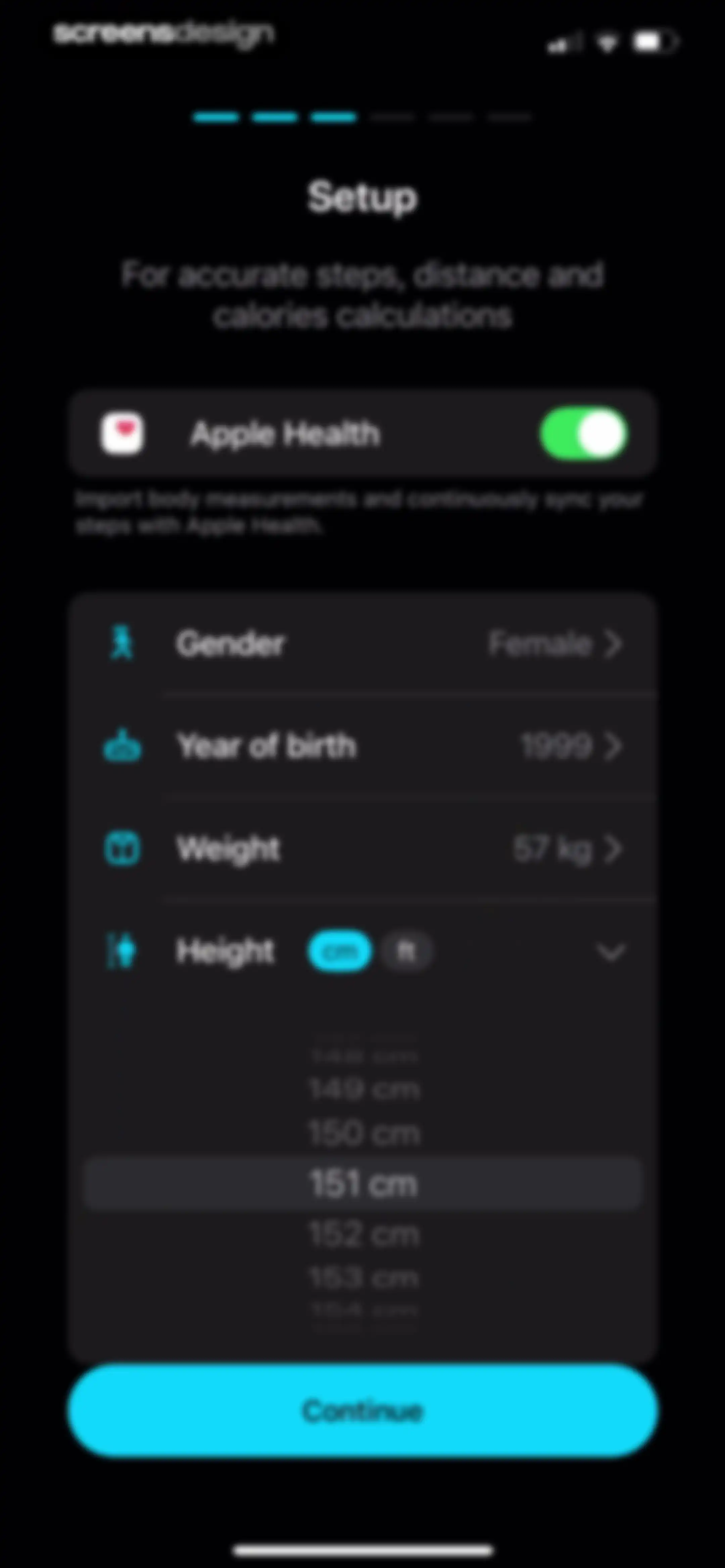 StepsApp Pedometer screen 18