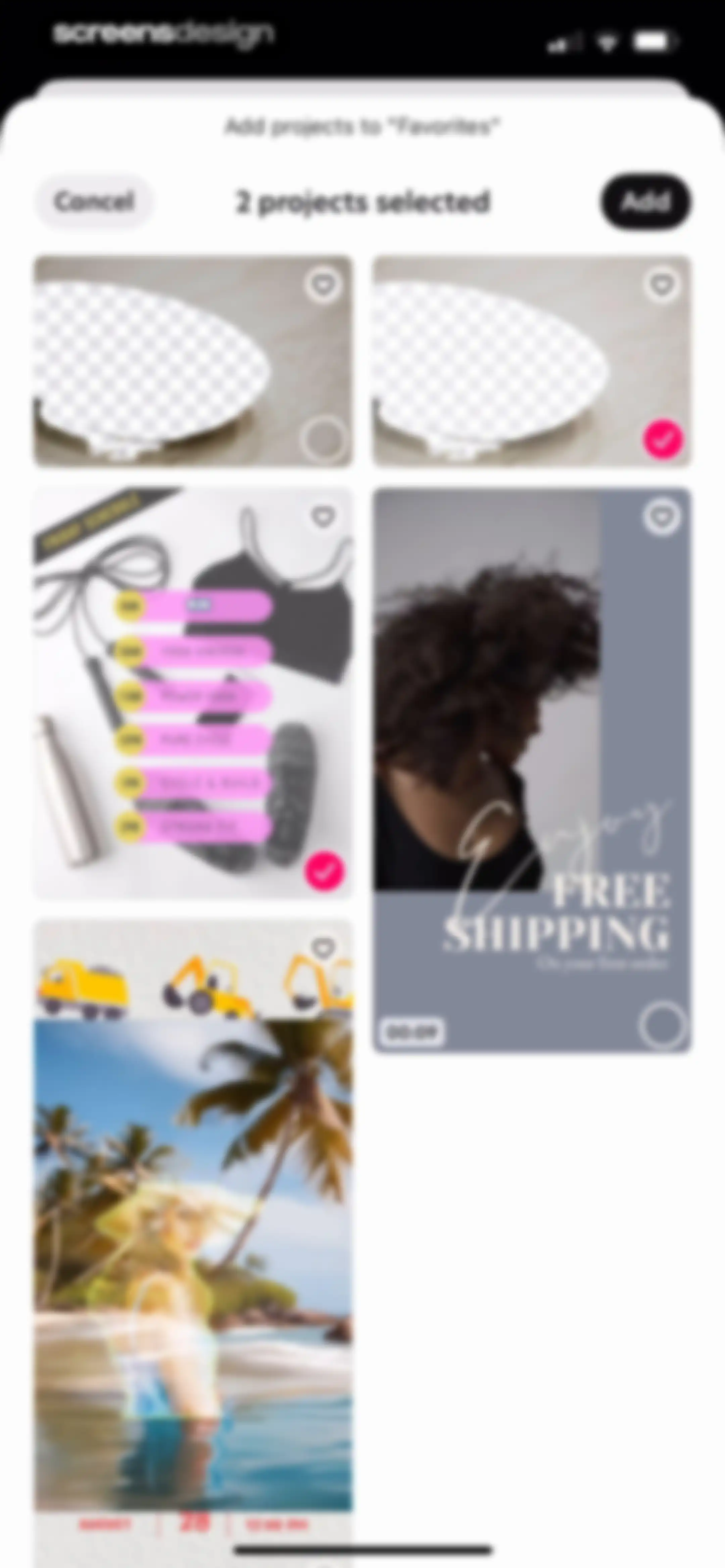 Bazaart AI Photo Editor Design screen 199
