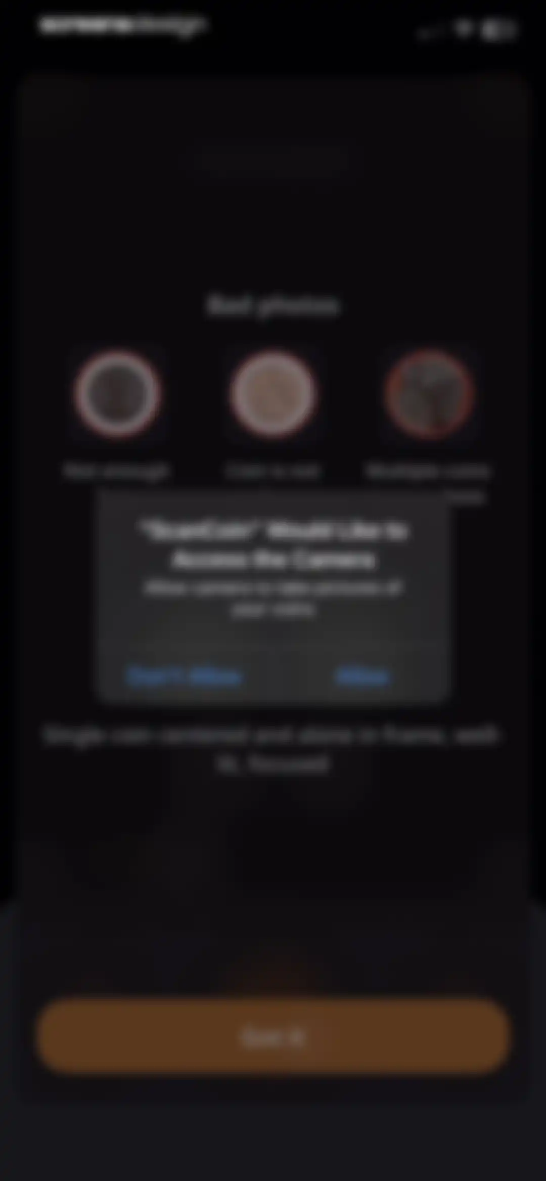 ScanCoin: identify & check screen 8