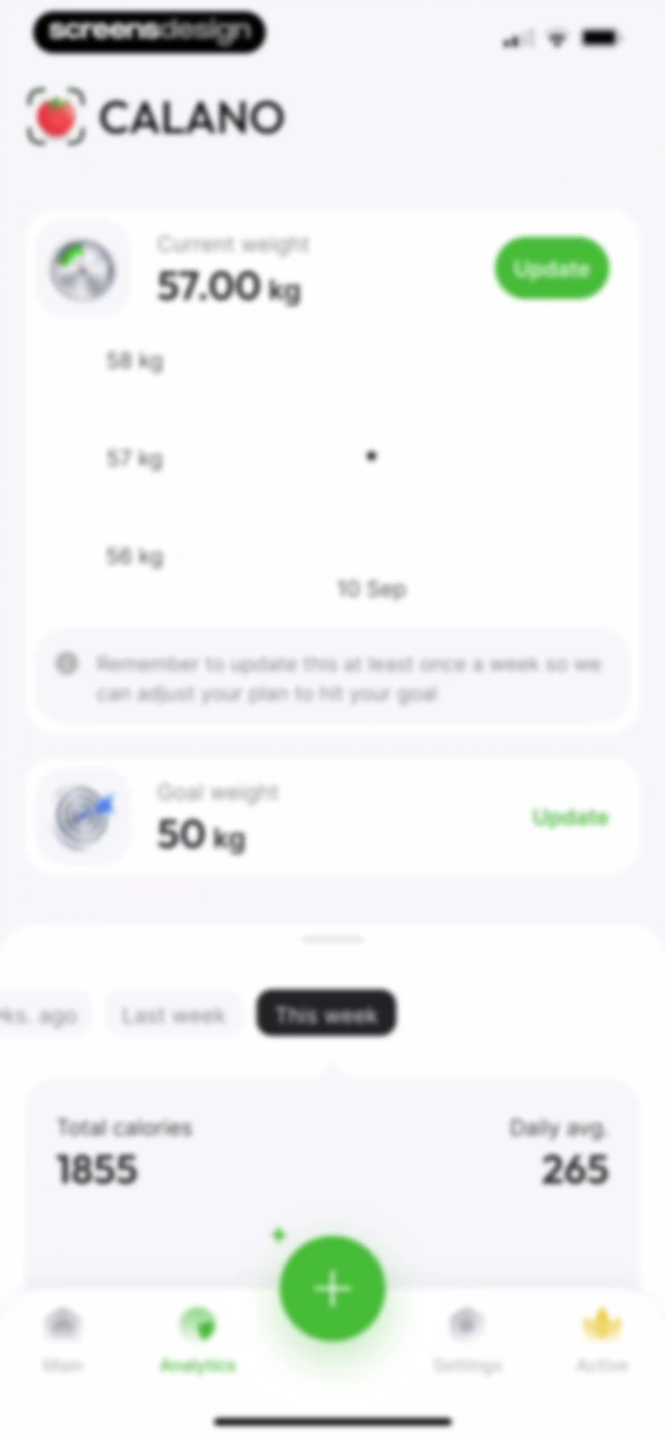CALANO — Calorie Tracker screen 78