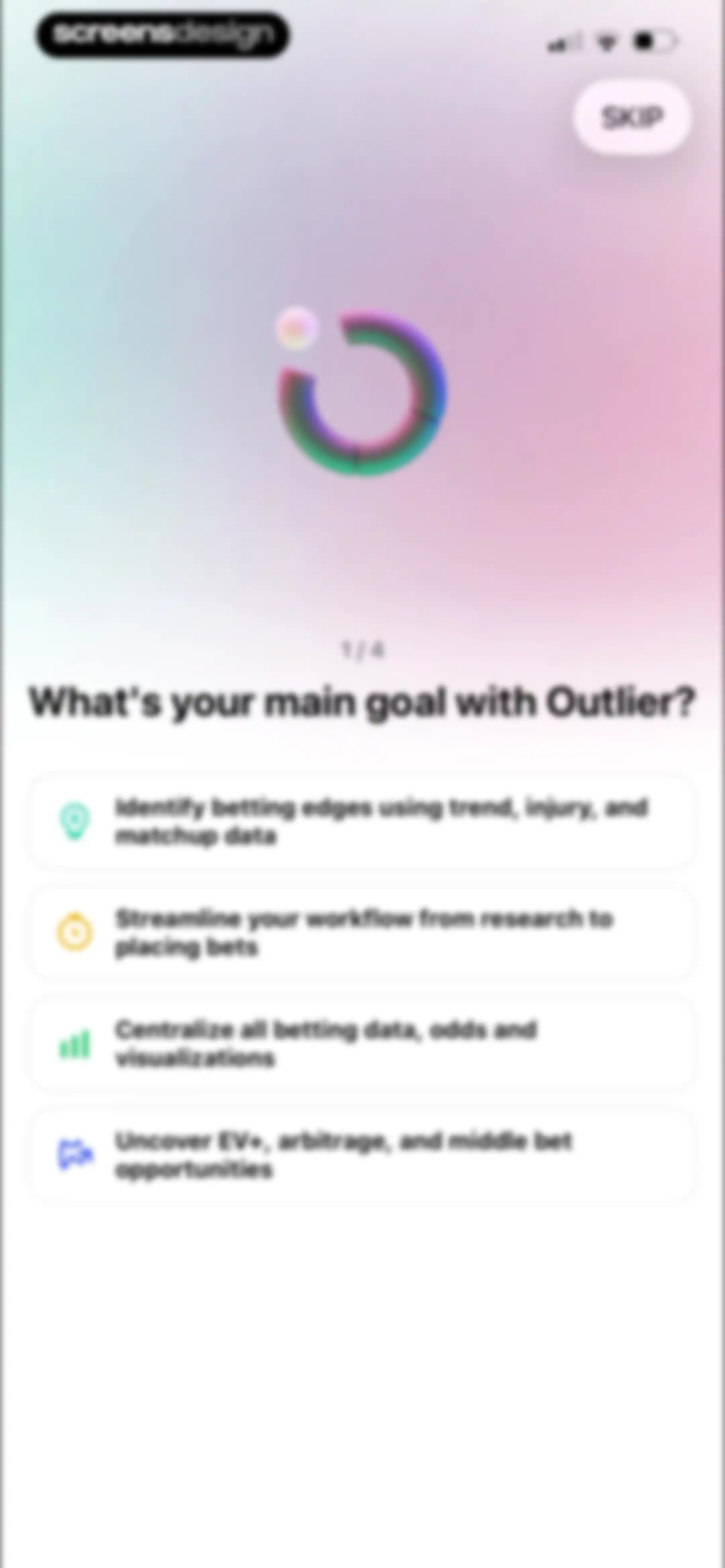Outlier: Smart Sports Betting screen 11