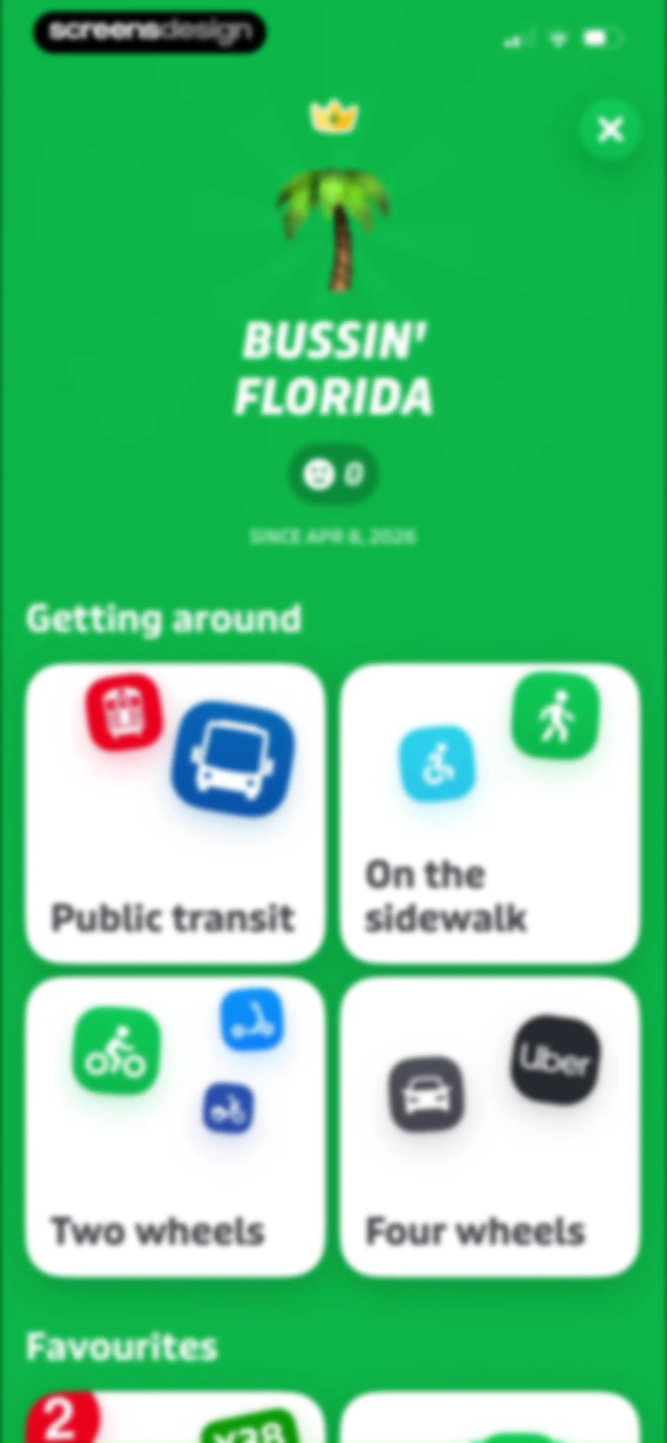 Transit • Subway & Bus Times screen 68