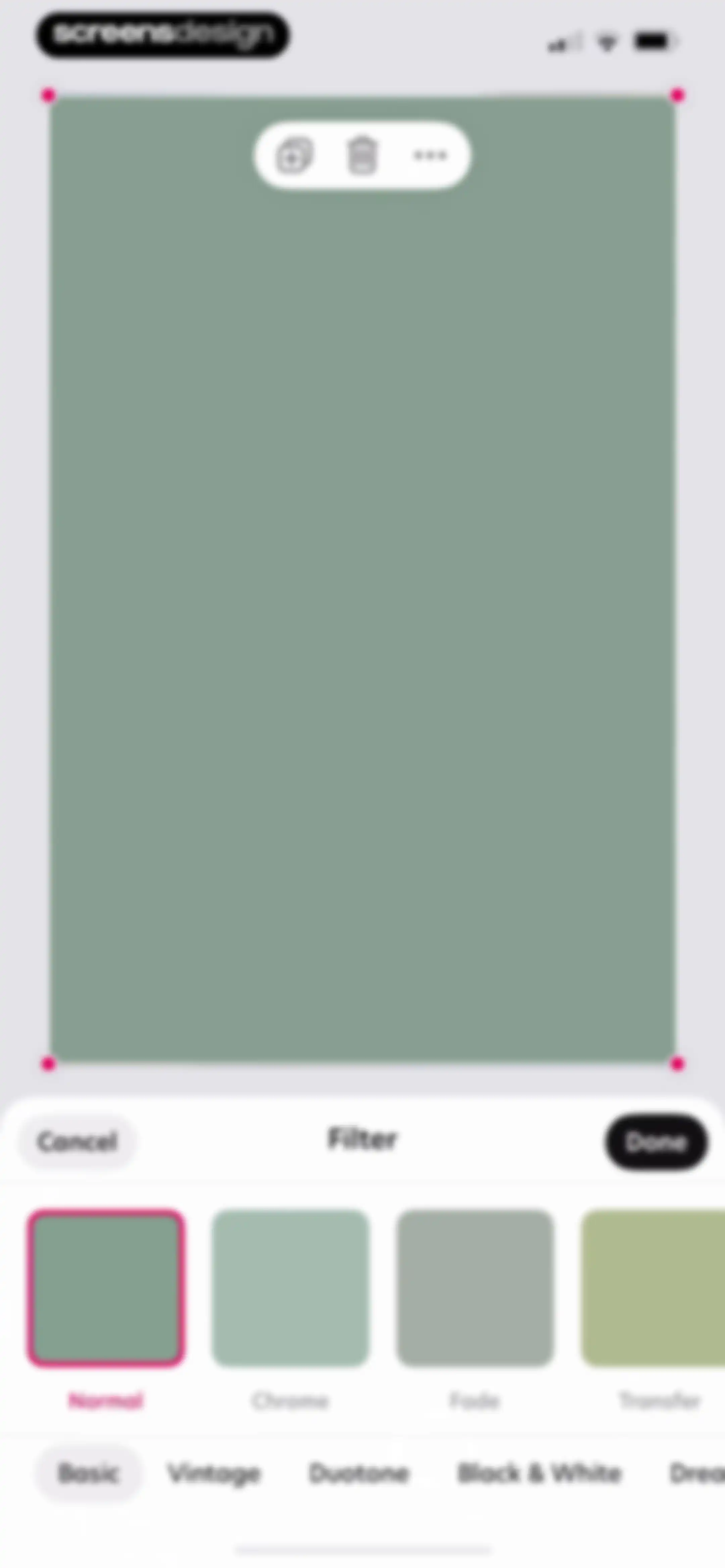 Bazaart AI Photo Editor Design screen 79