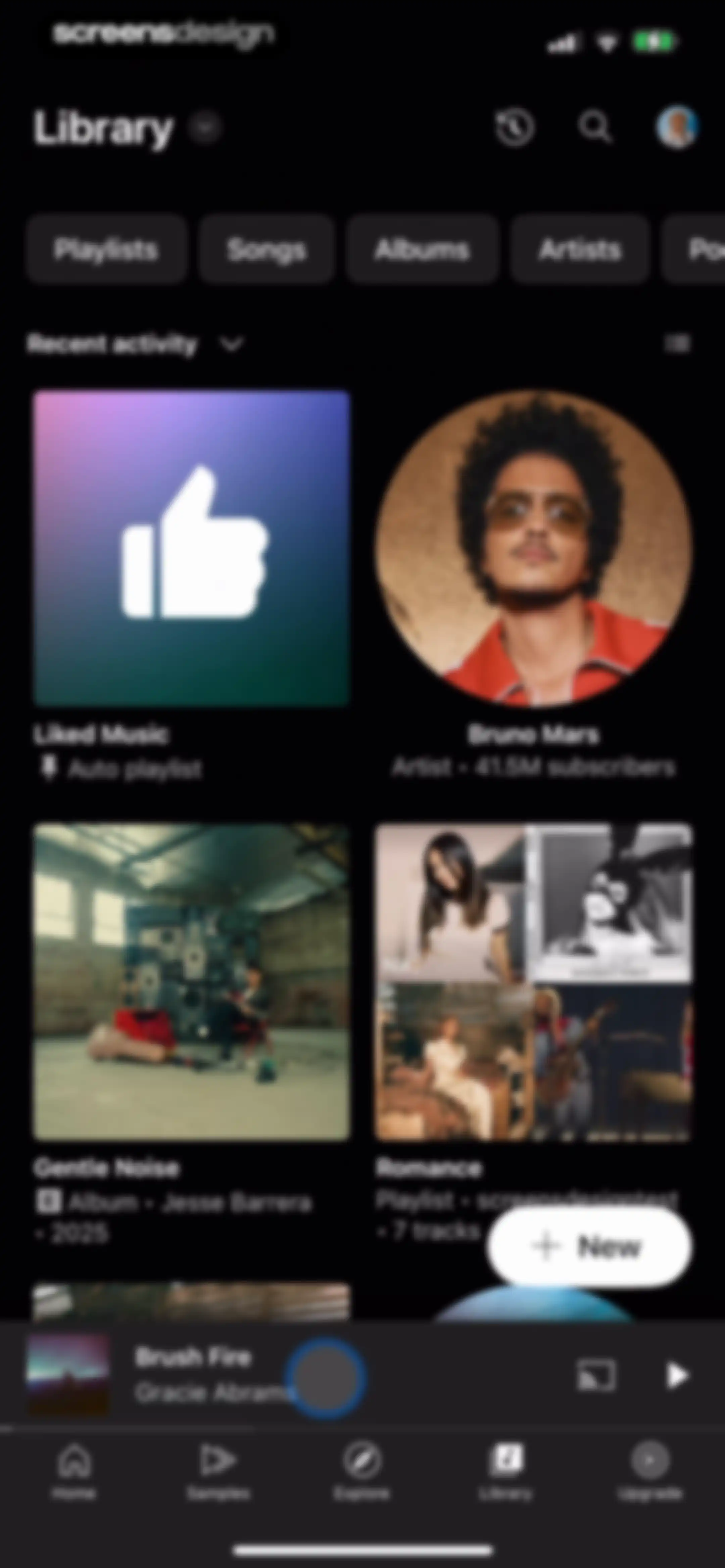 YouTube Music screen 156