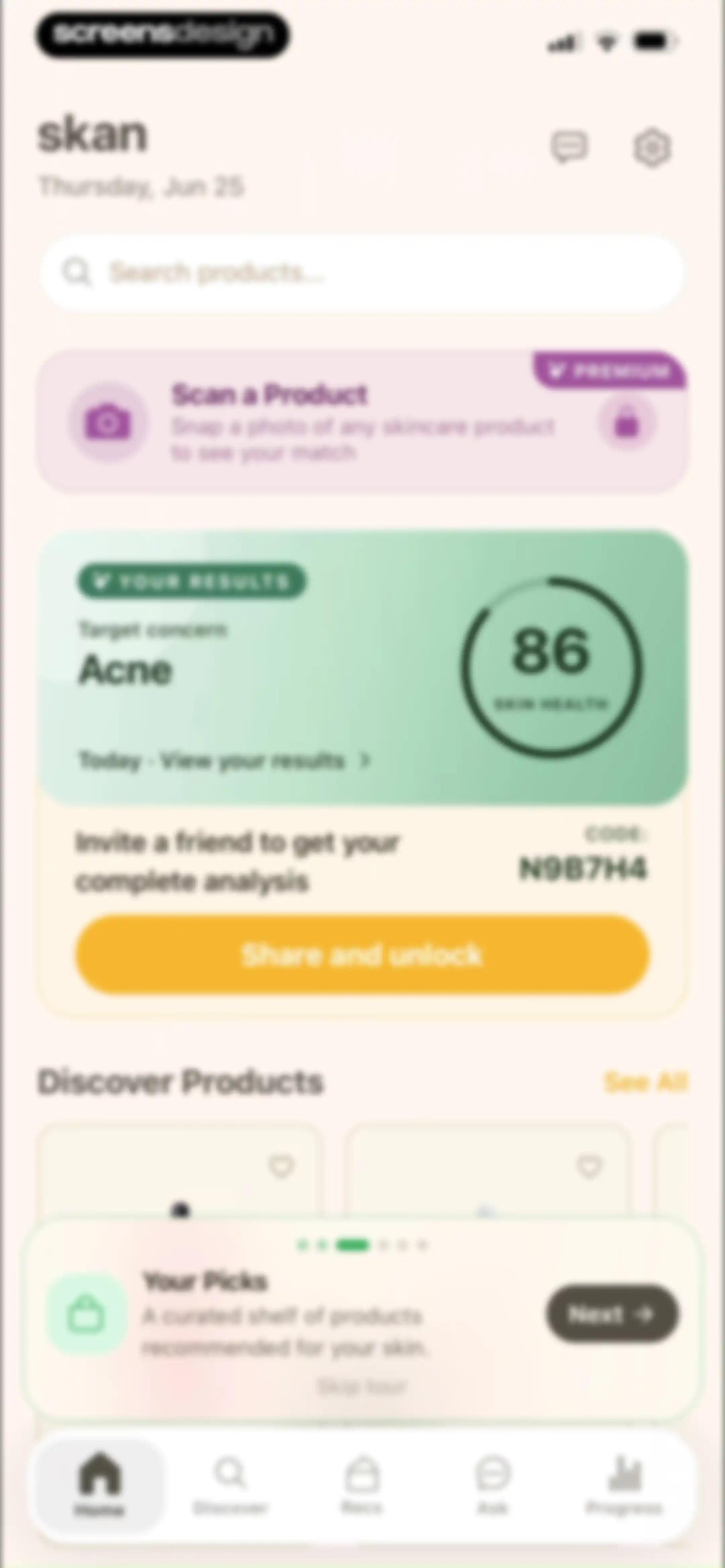 Skan - #1 Skincare App screen 59