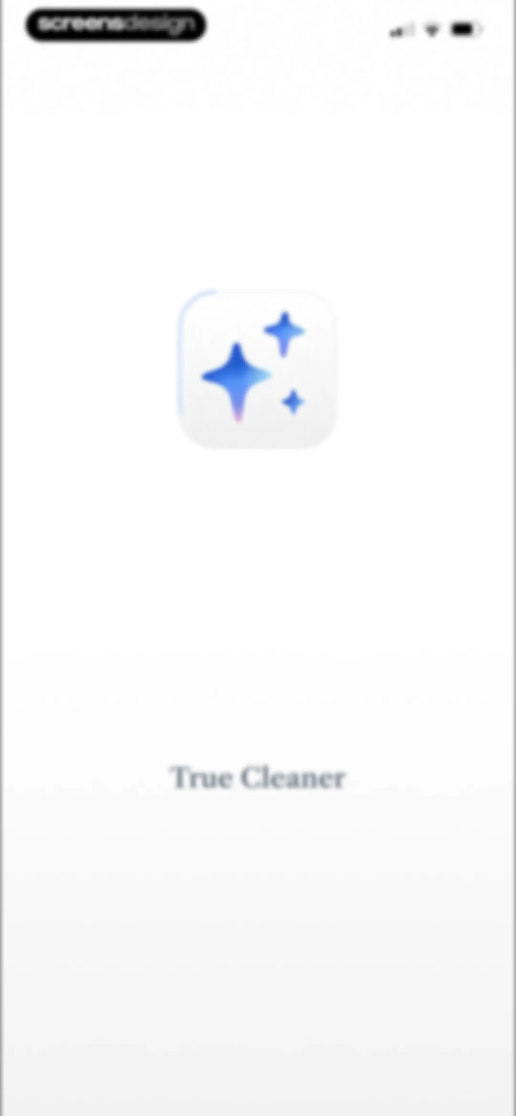 True Cleaner - Cleanup Storage screen 1