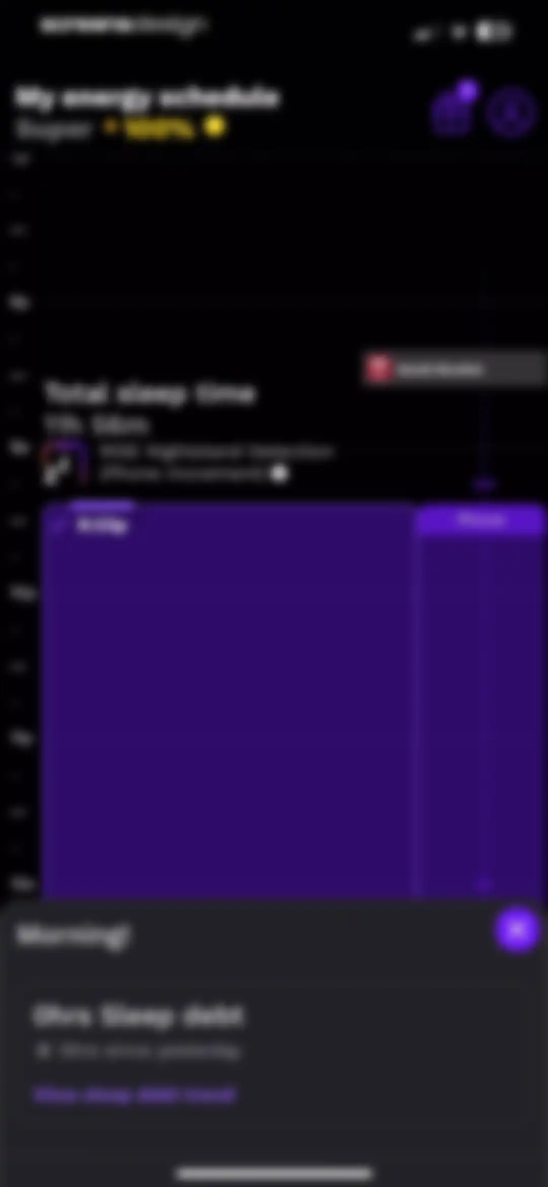 RISE: Sleep Tracker screen 95