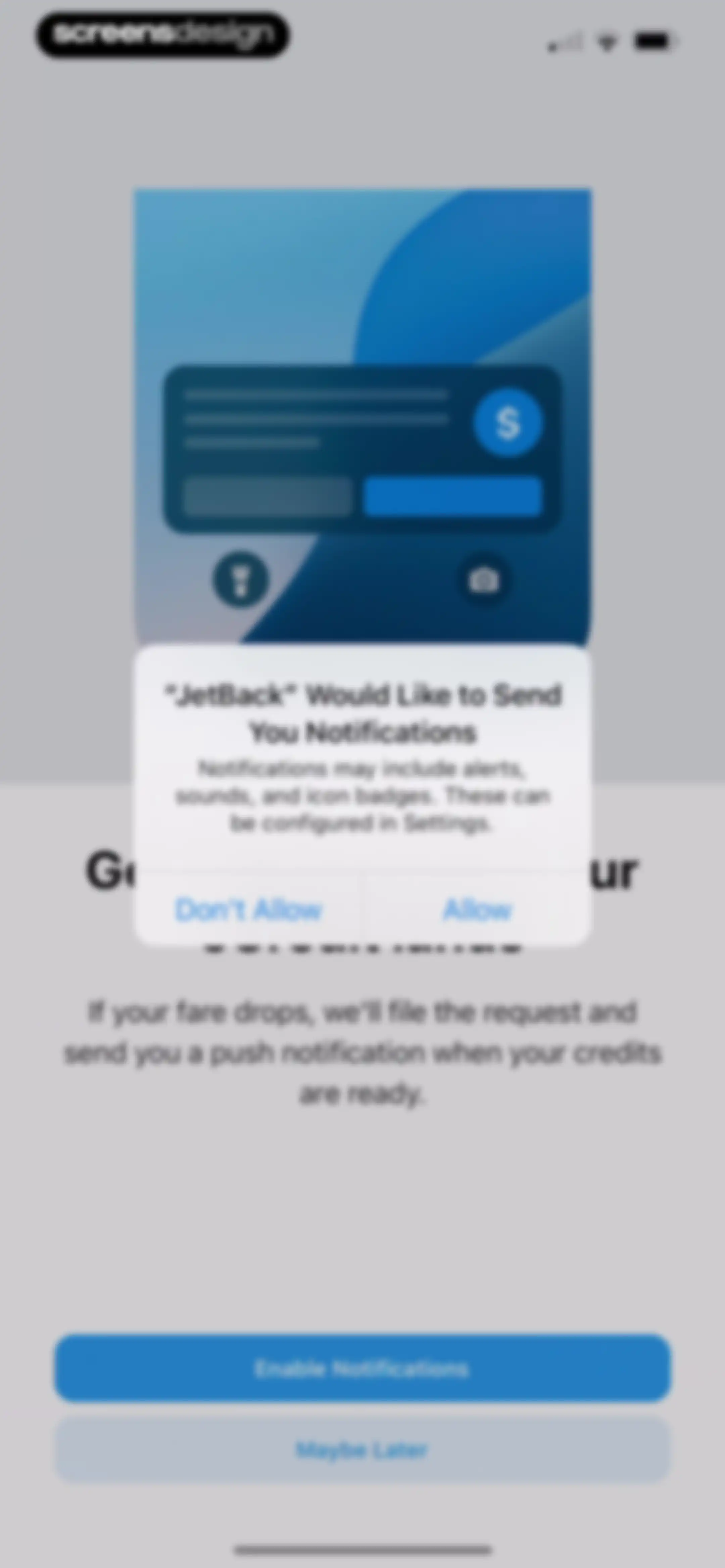JetBack – Flight Price Savings screen 6