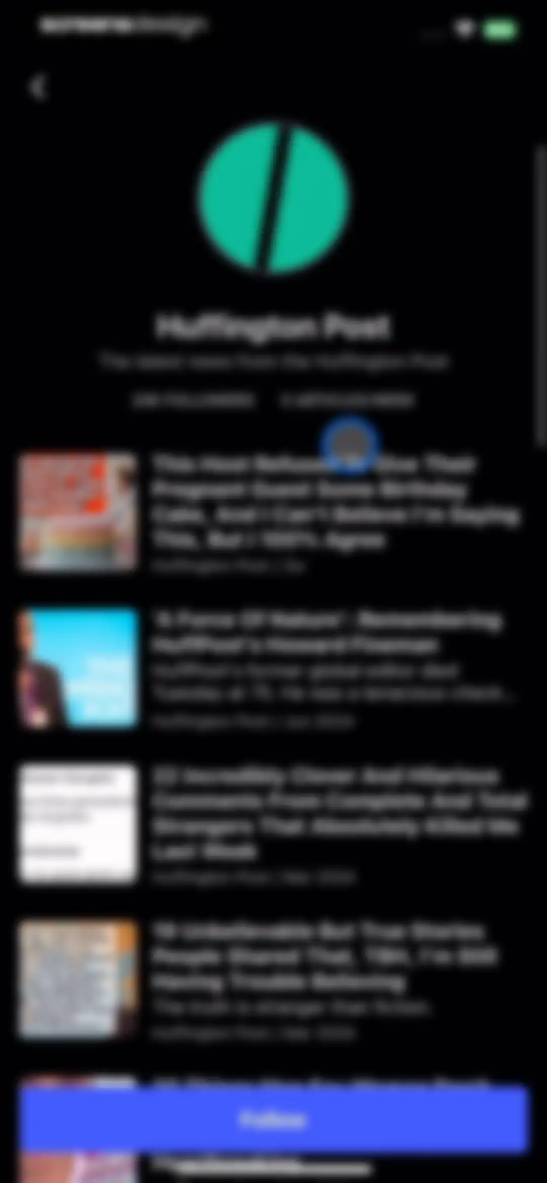Inoreader: News & RSS reader screen 14