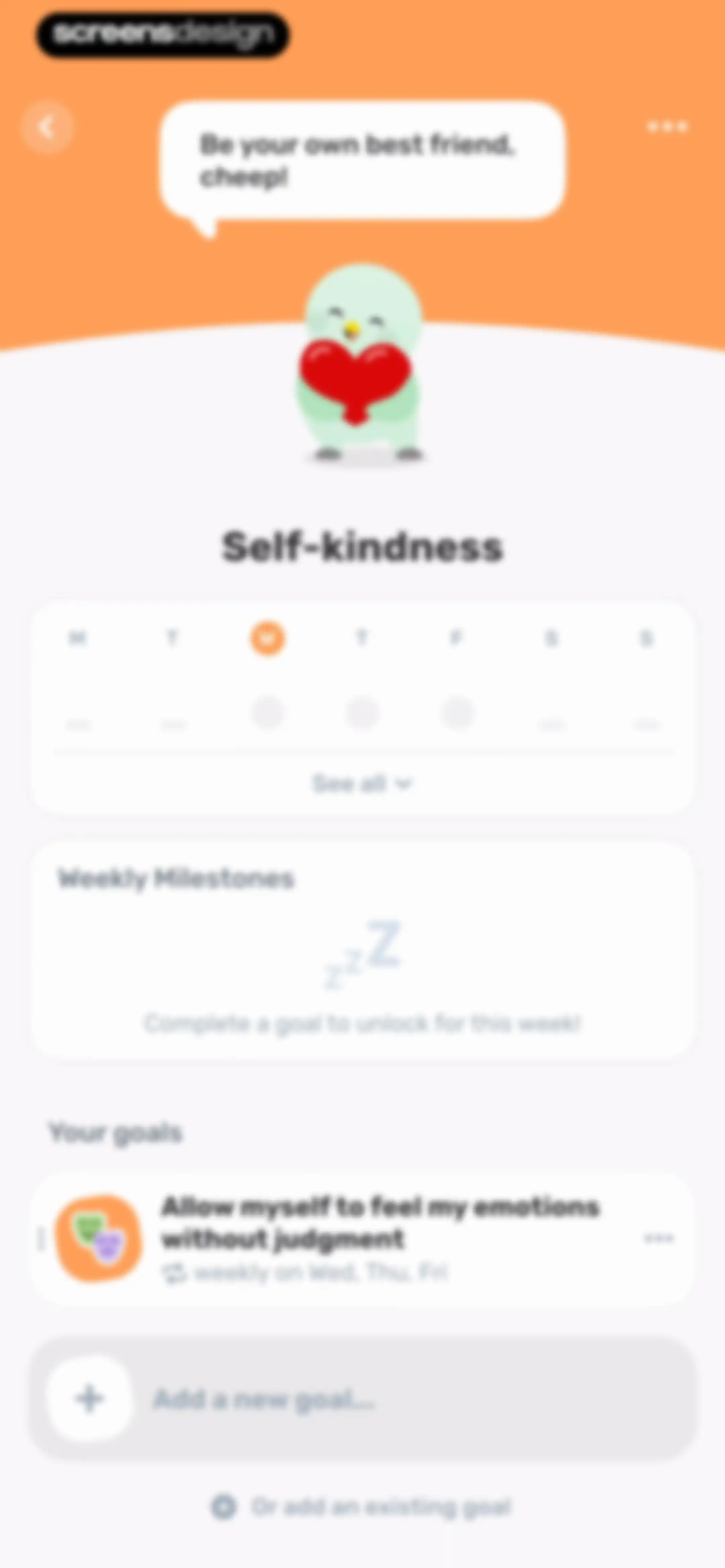 Finch: Self-Care Pet screen 70