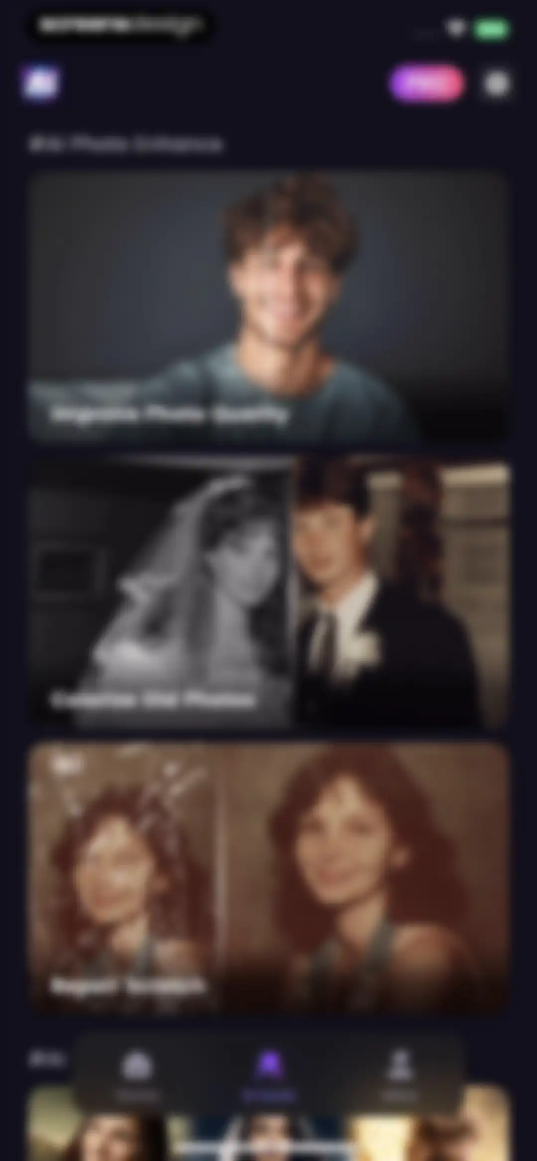 AI Photo Video Editor, Enhance screen 55