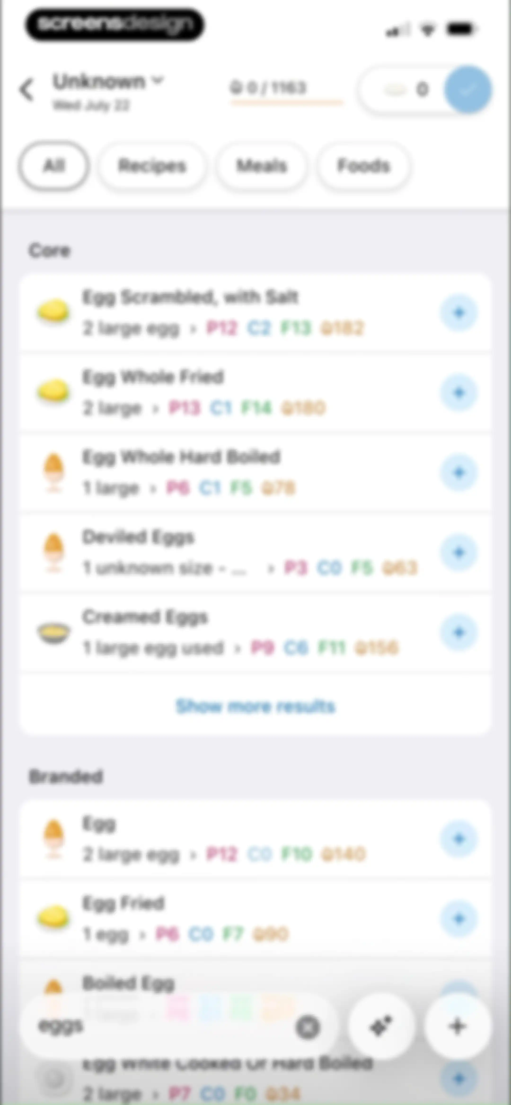 MacrosFirst - Macro Tracker screen 44