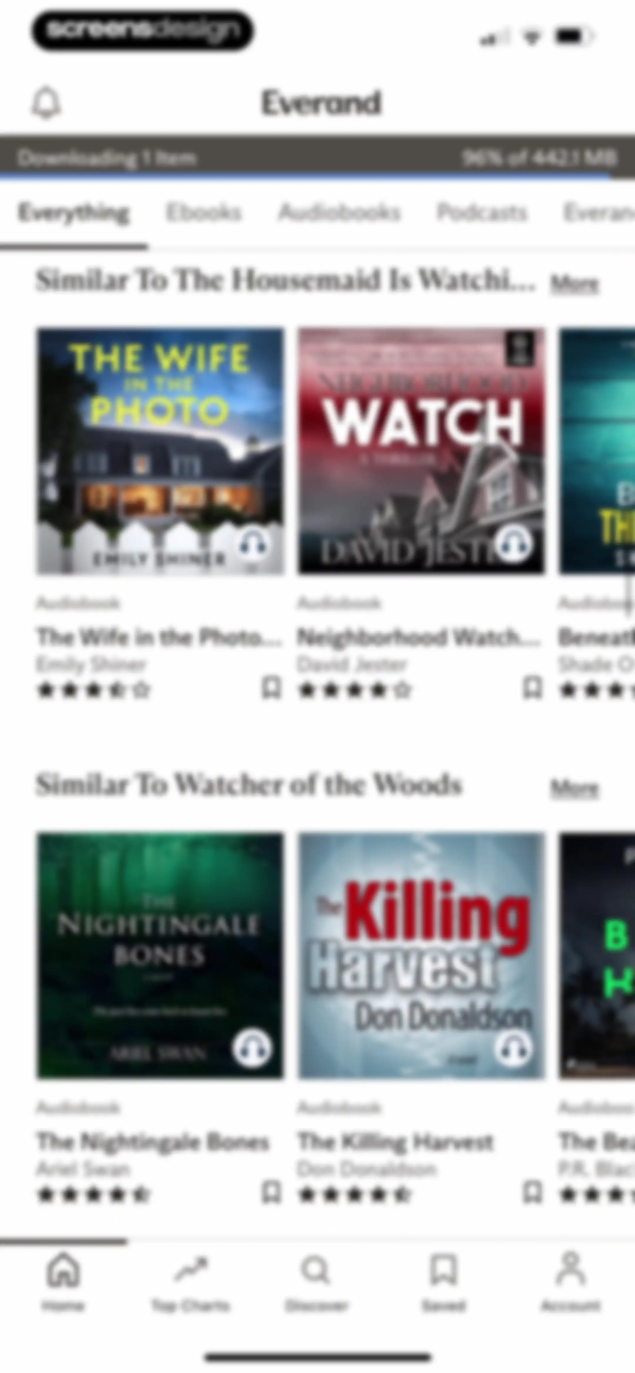 Everand: Audiobooks & Ebooks screen 55