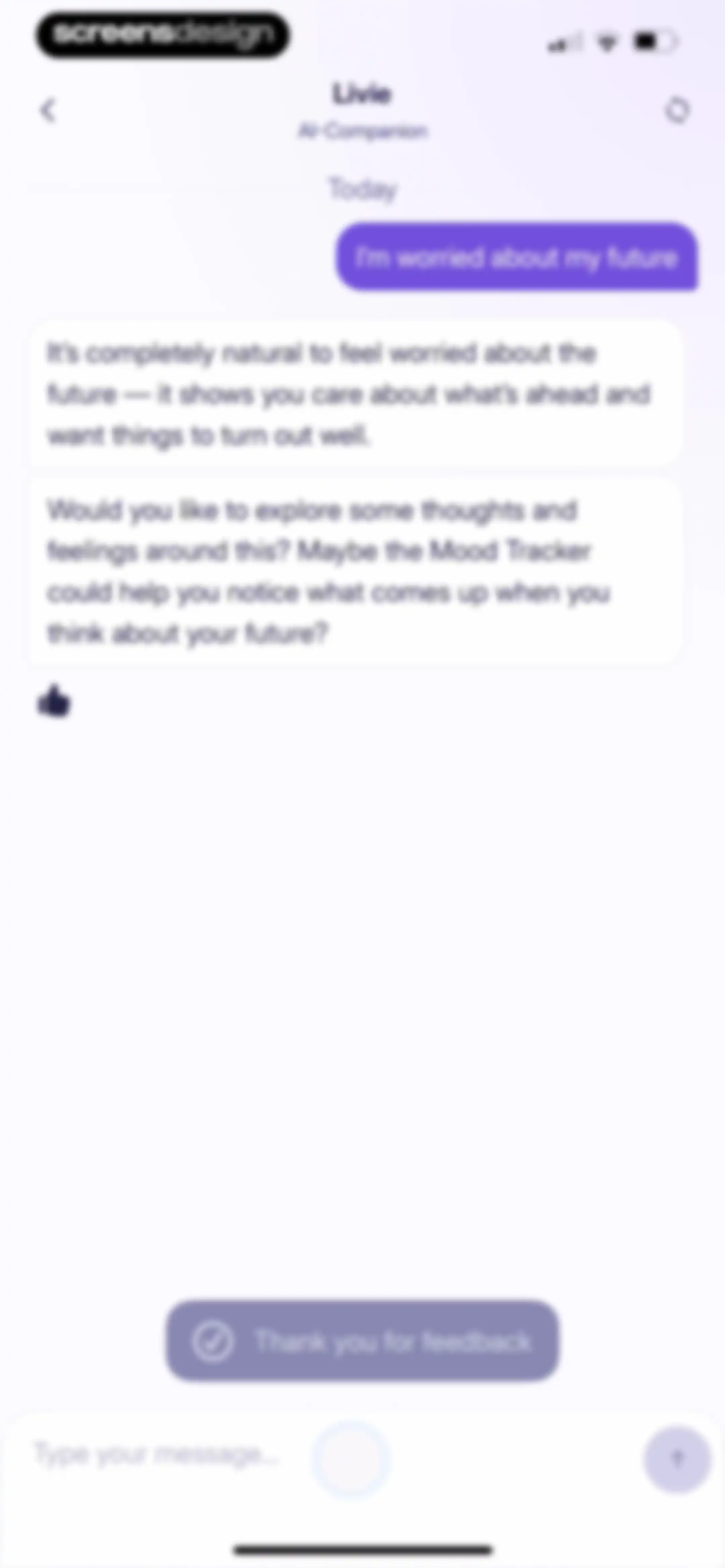 Liven: Discover yourself screen 141