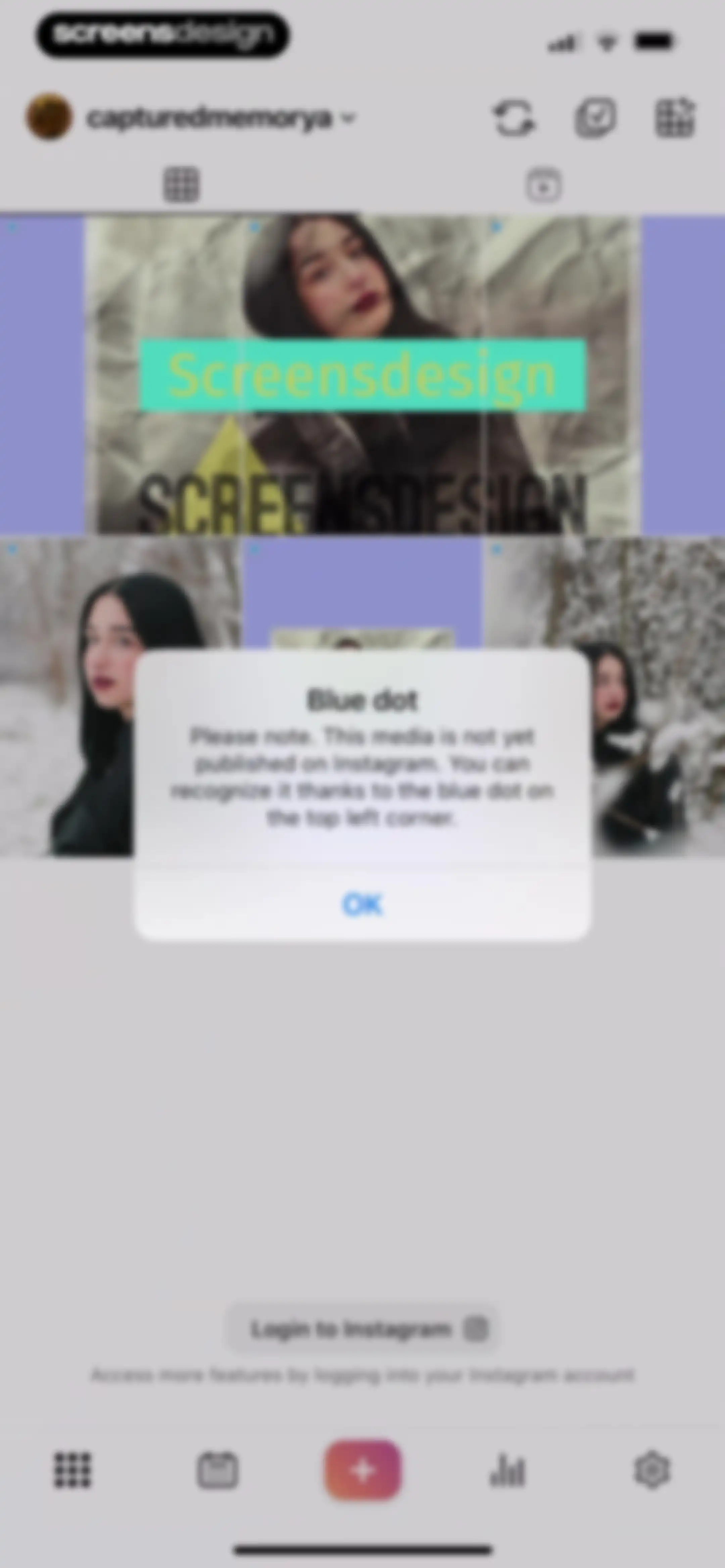 Feed Preview: Planner for IG screen 68