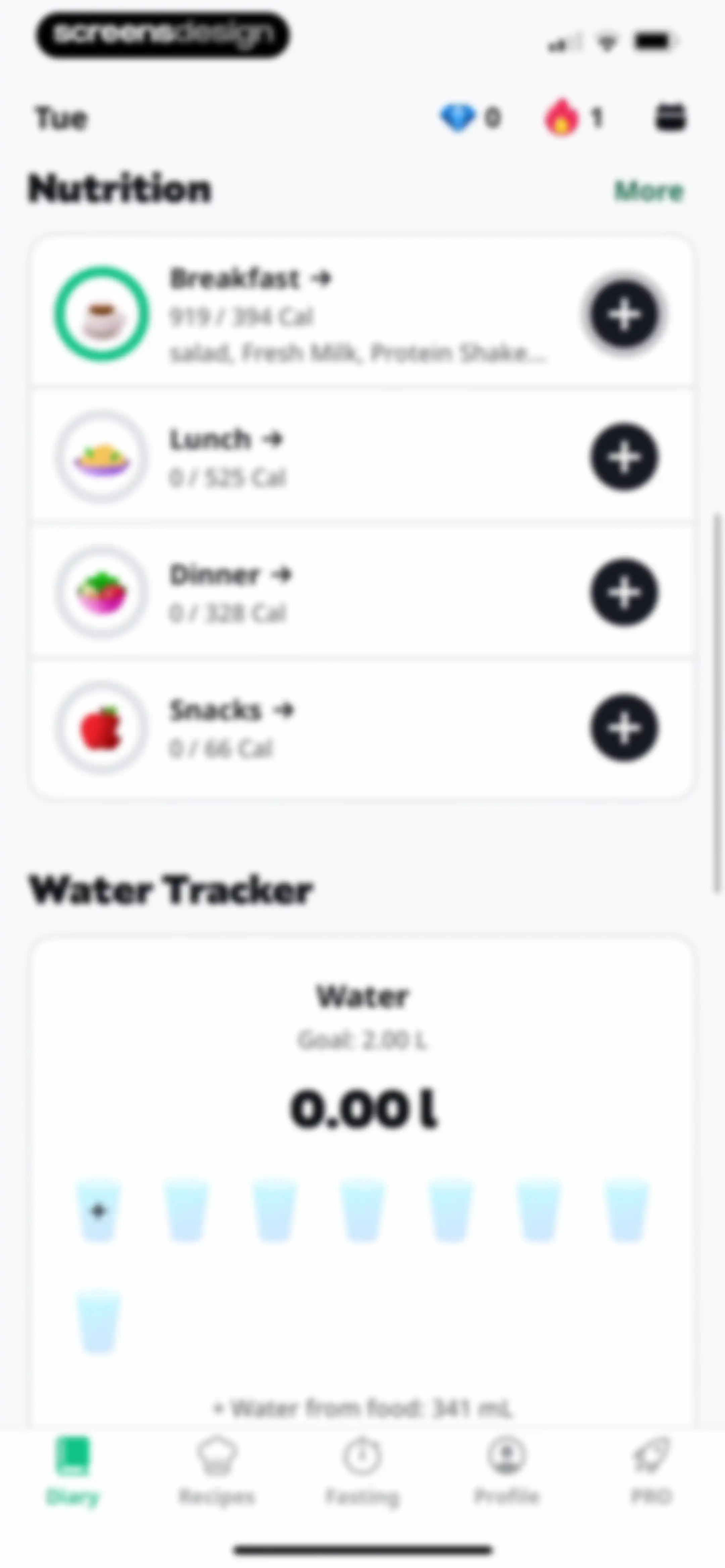 AI Calorie Tracker by Yazio screen 153