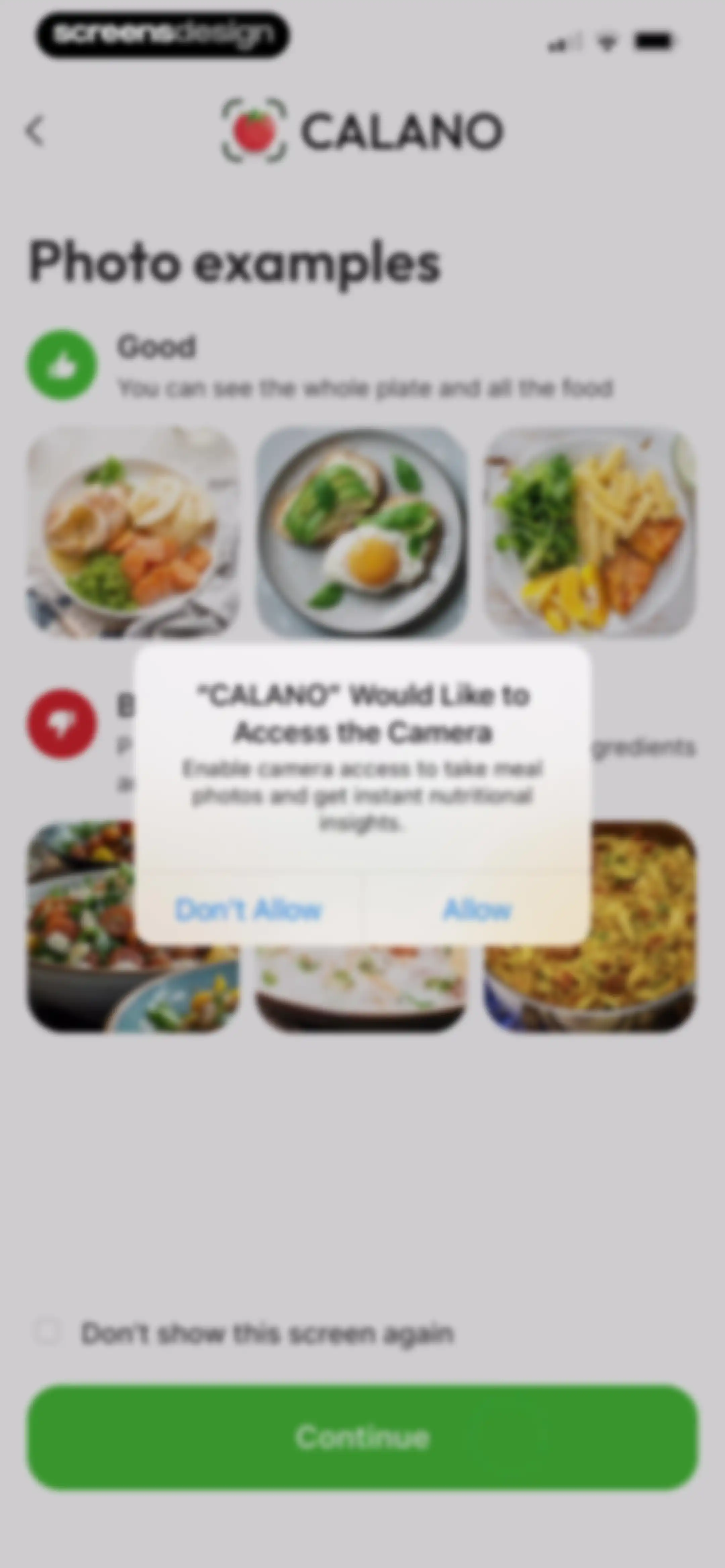 CALANO — Calorie Tracker screen 43