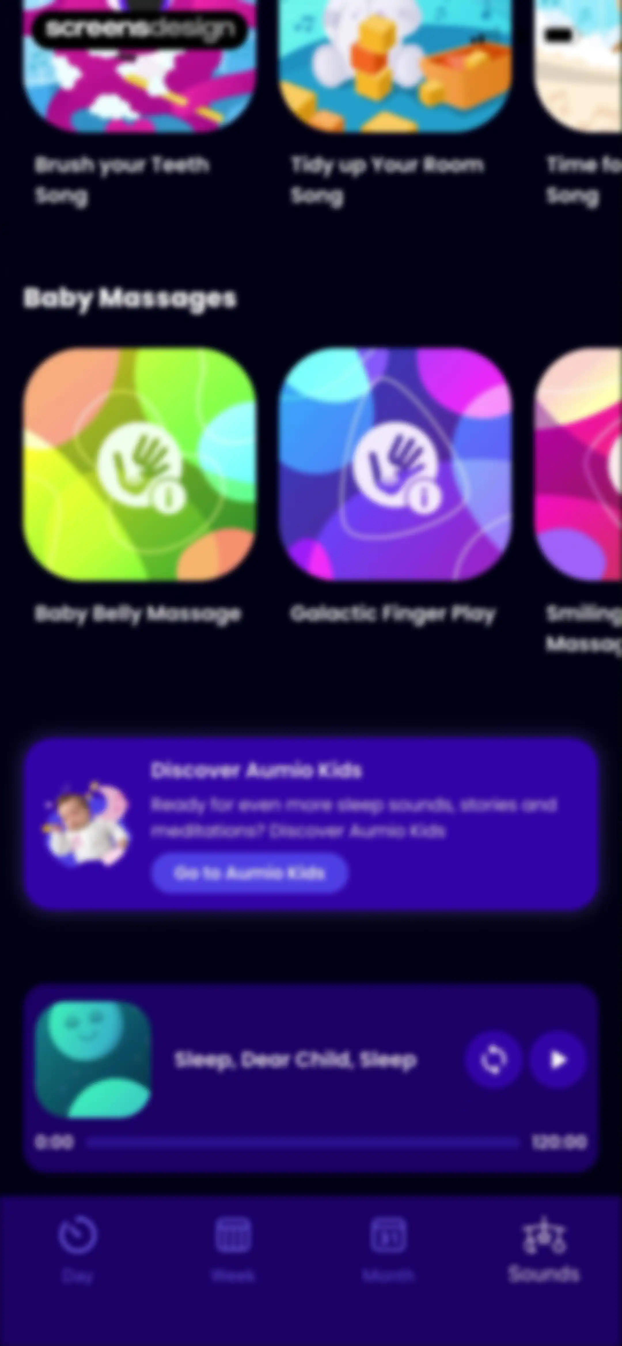 Happy Baby - Sleep & Tracker screen 140