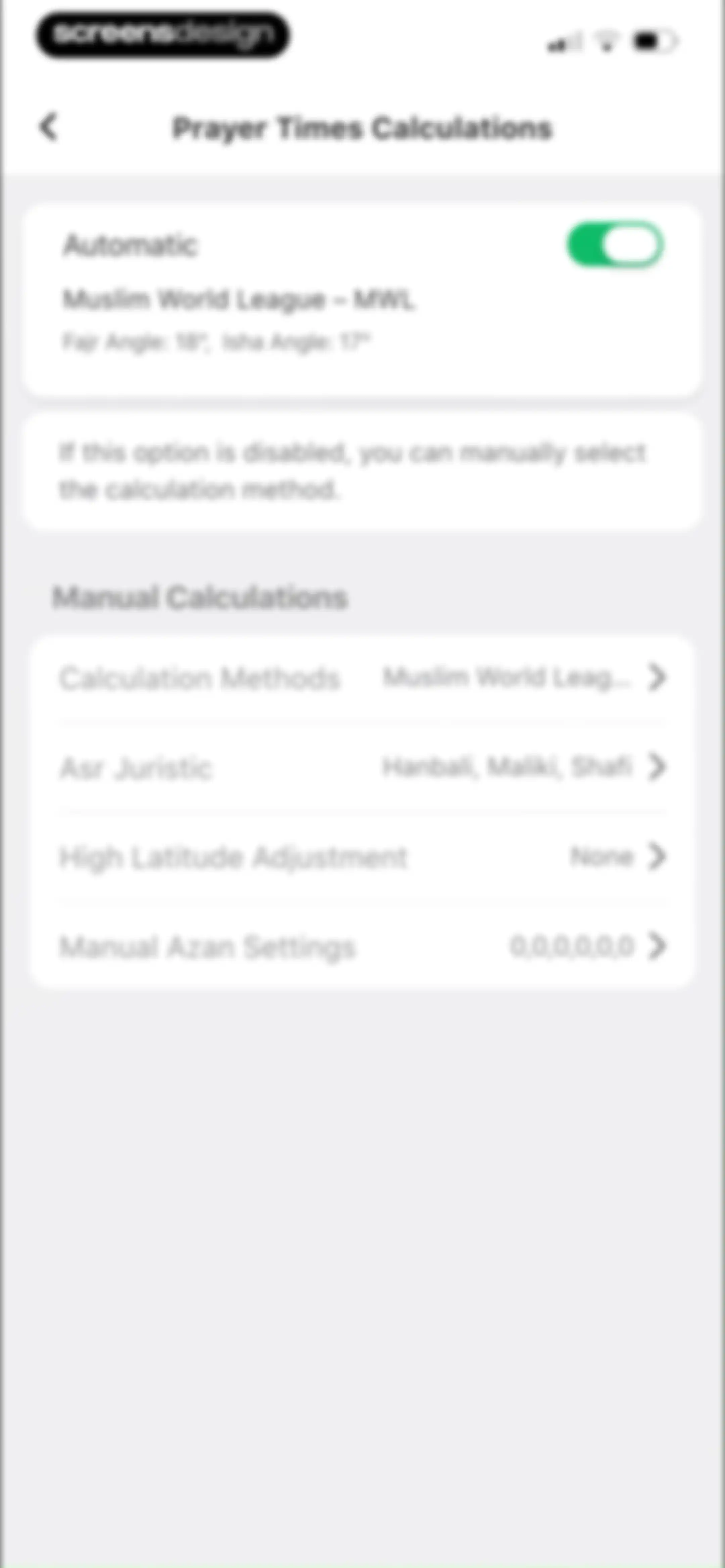 Muslim: Prayer Times, Qibla screen 106