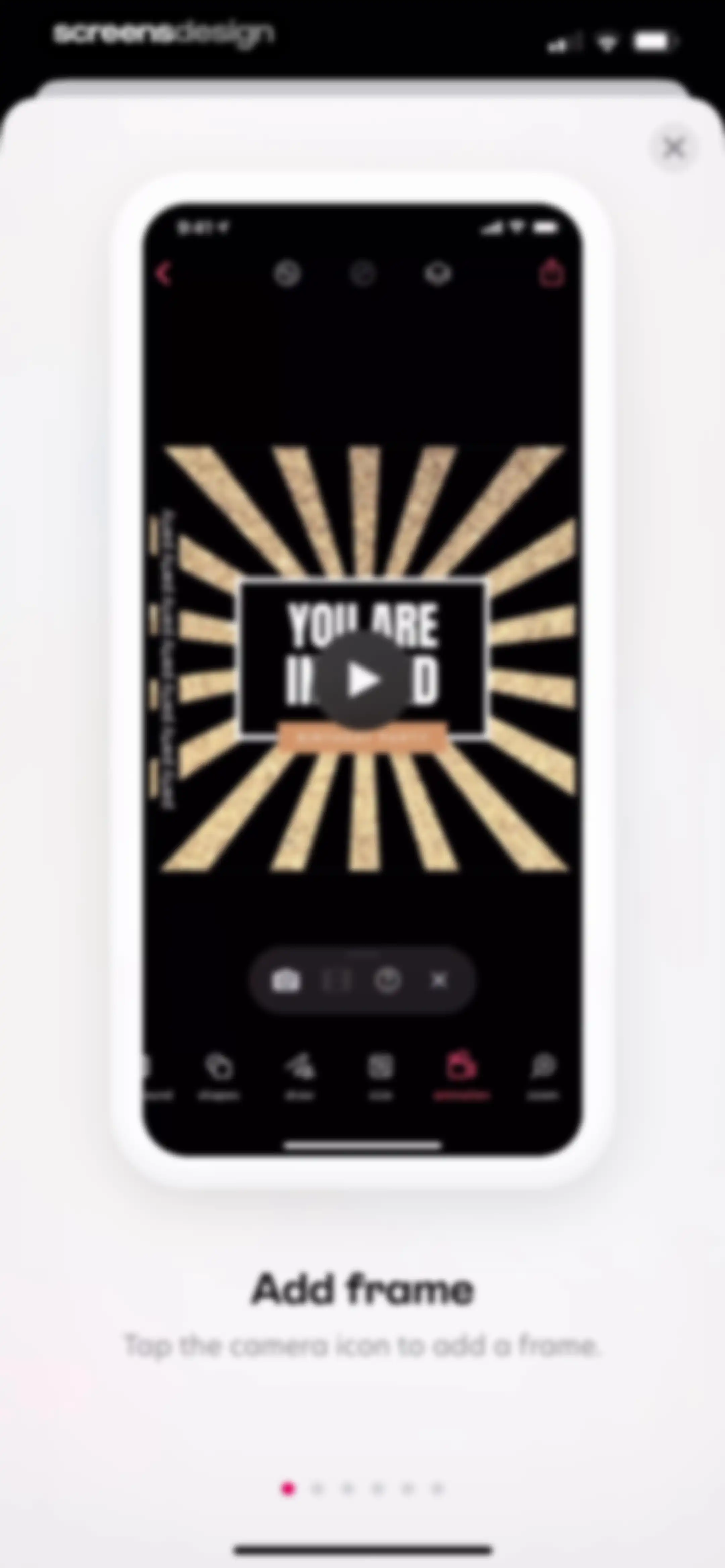 Bazaart AI Photo Editor Design screen 117