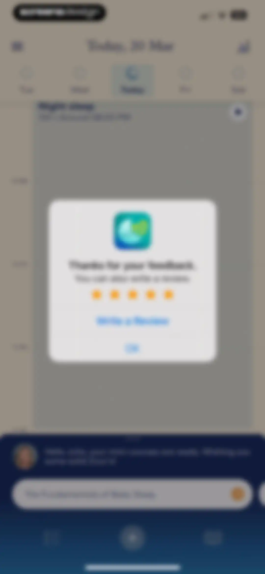 Smart Sleep Coach by Pampers™ screen 97