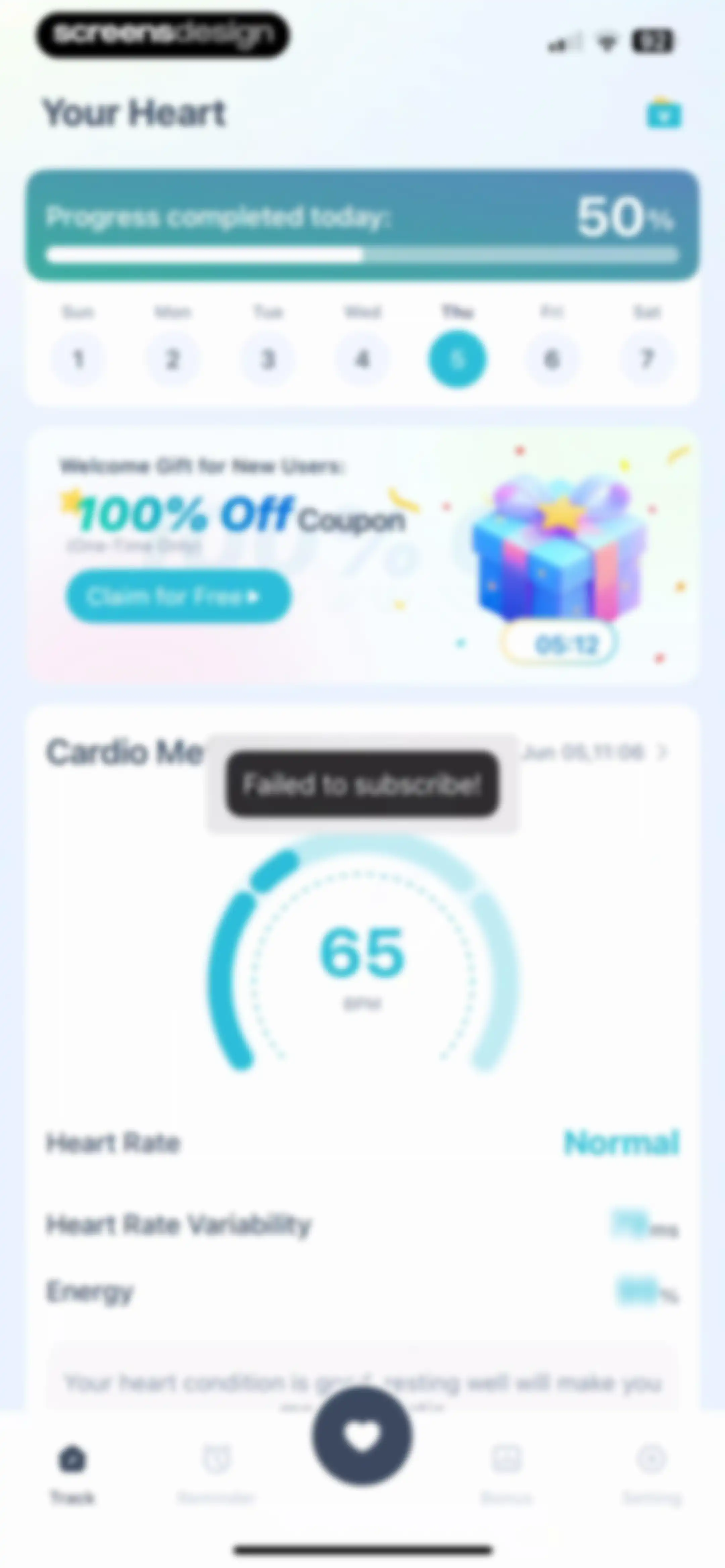 Wellthly-Feel Heart Rhythm screen 37