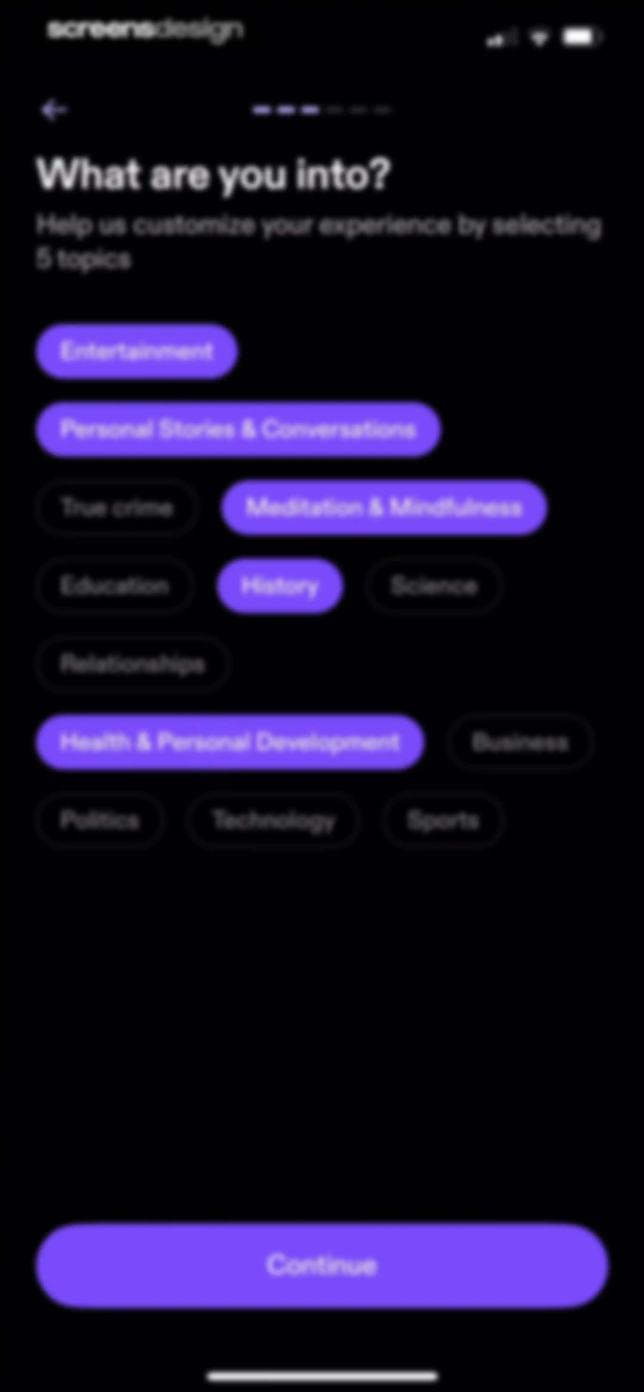 Podimo: Podcasts & audiobooks screen 8