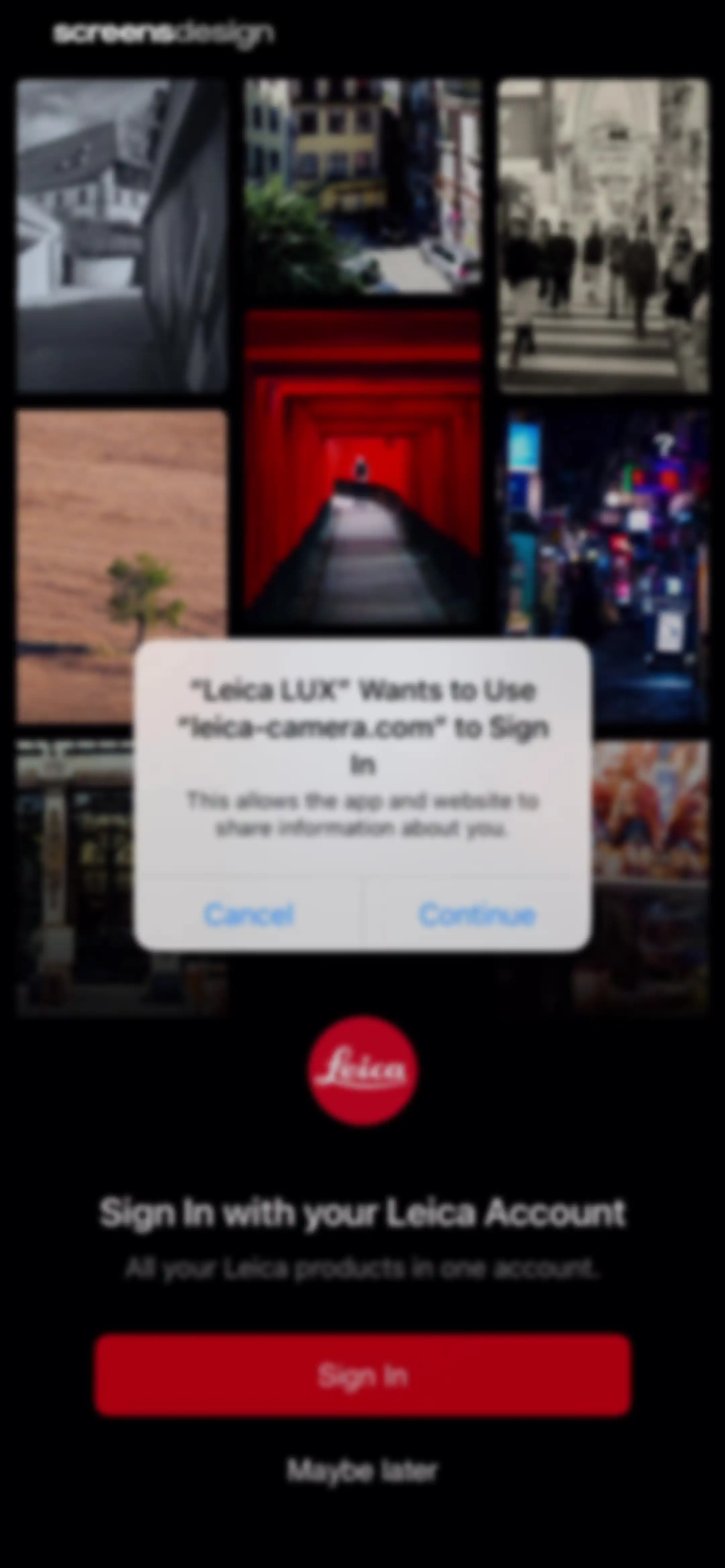 Leica LUX - Pro Manual Camera screen 13
