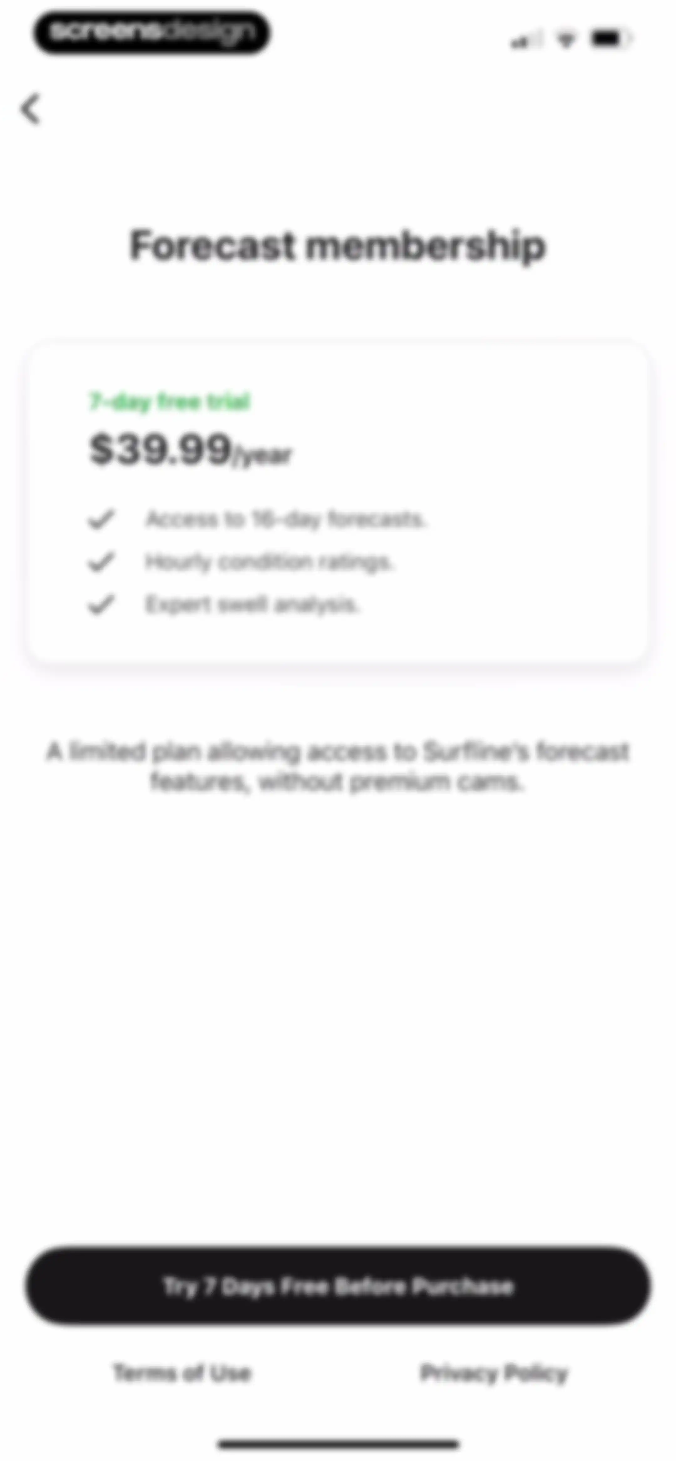 Surfline: Wave & Surf Reports screen 14