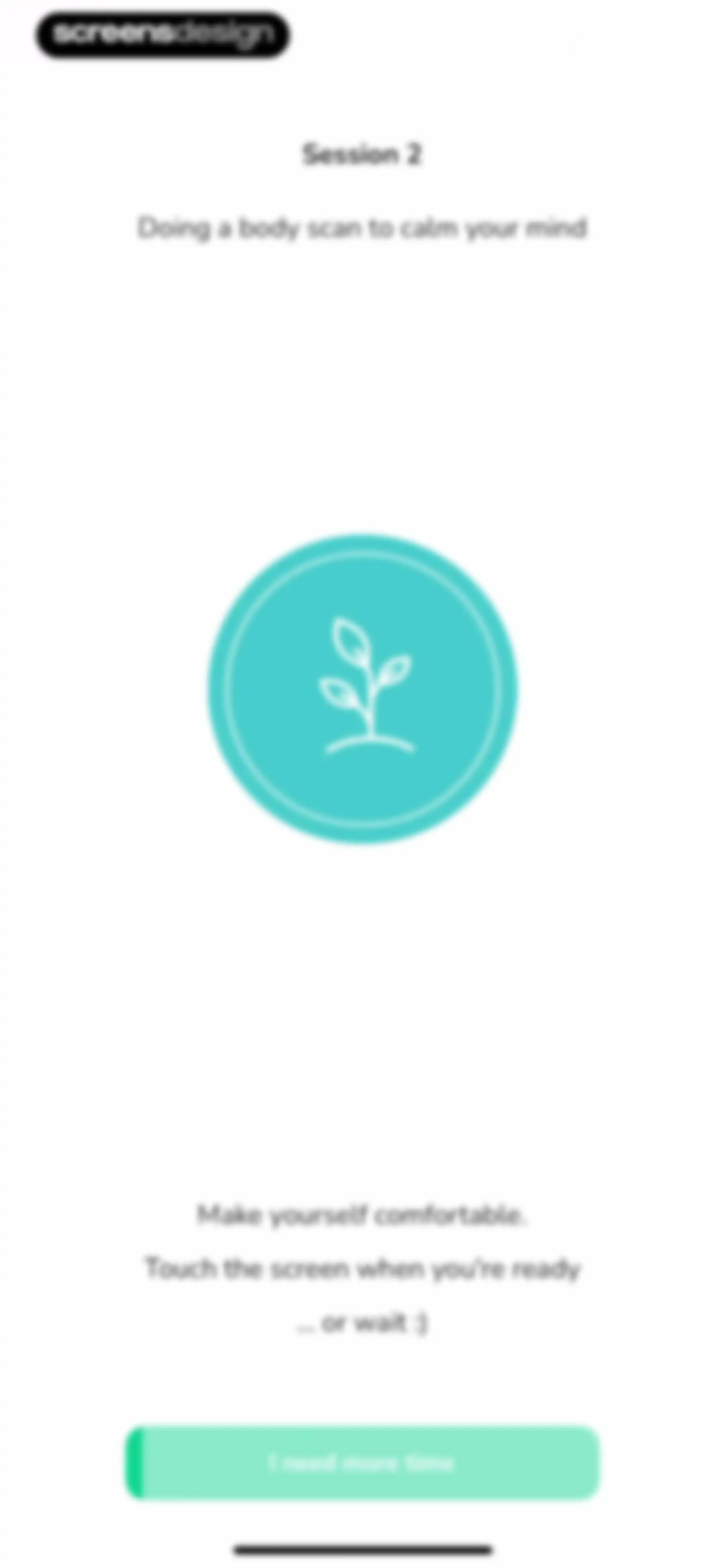 Petit BamBou: Mindfulness screen 15