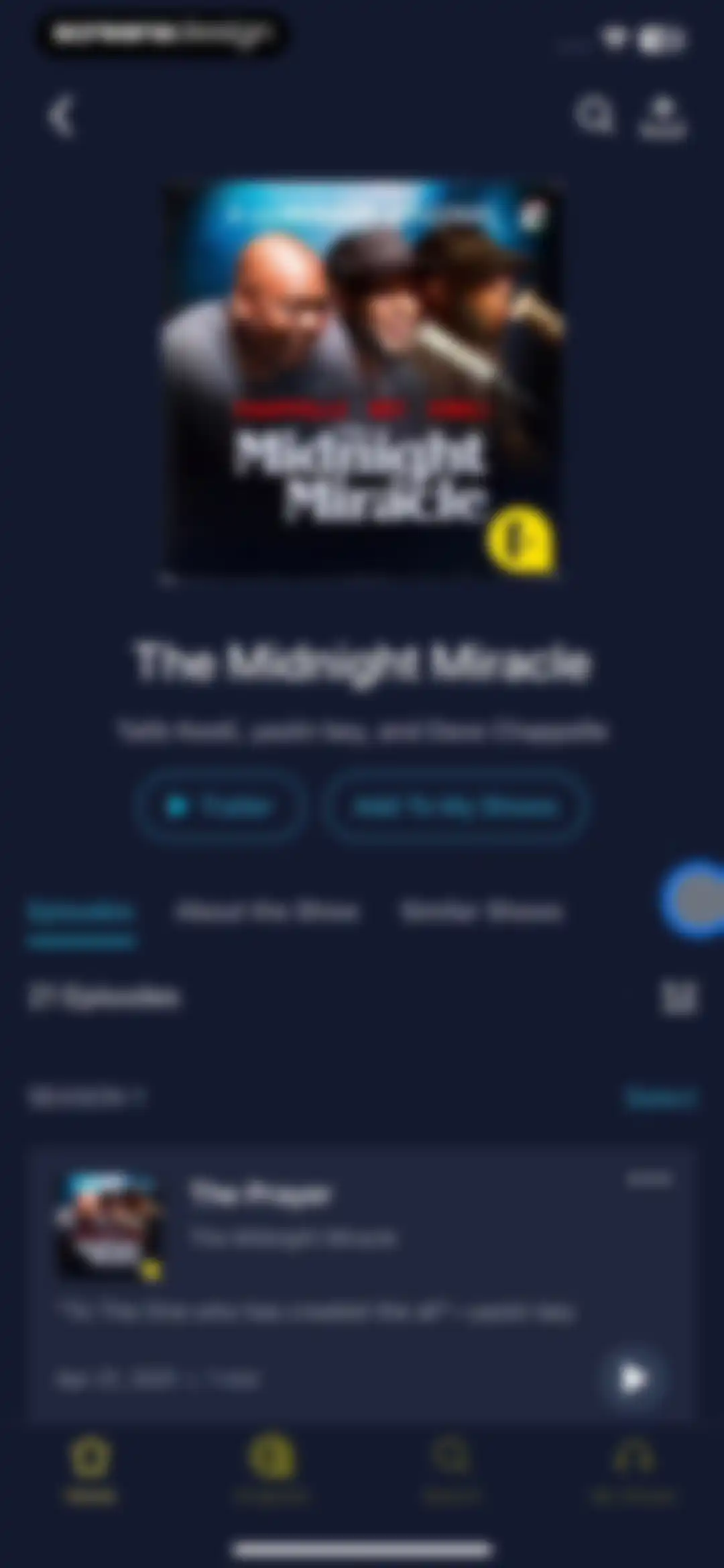 Luminary Podcasts & Originals screen 28