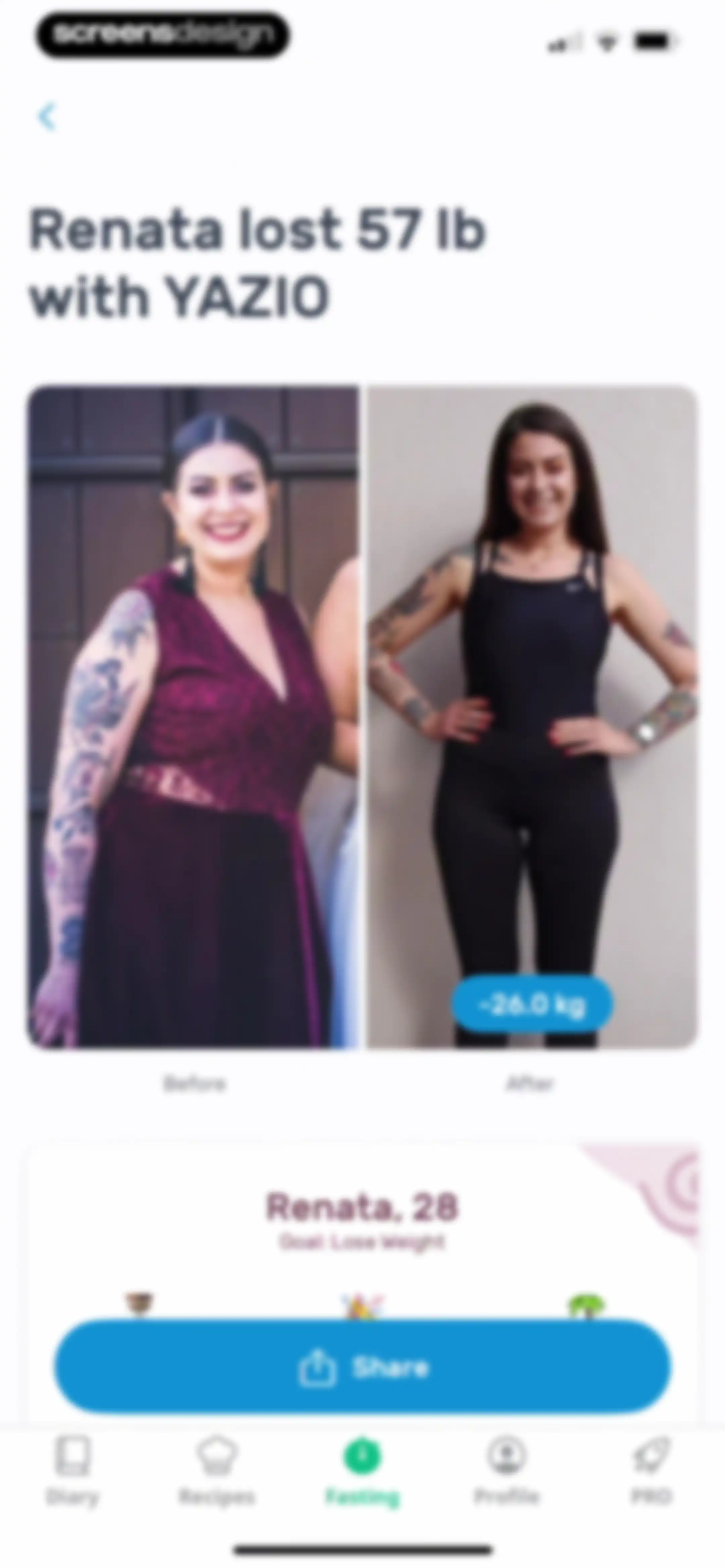 AI Calorie Tracker by Yazio screen 252
